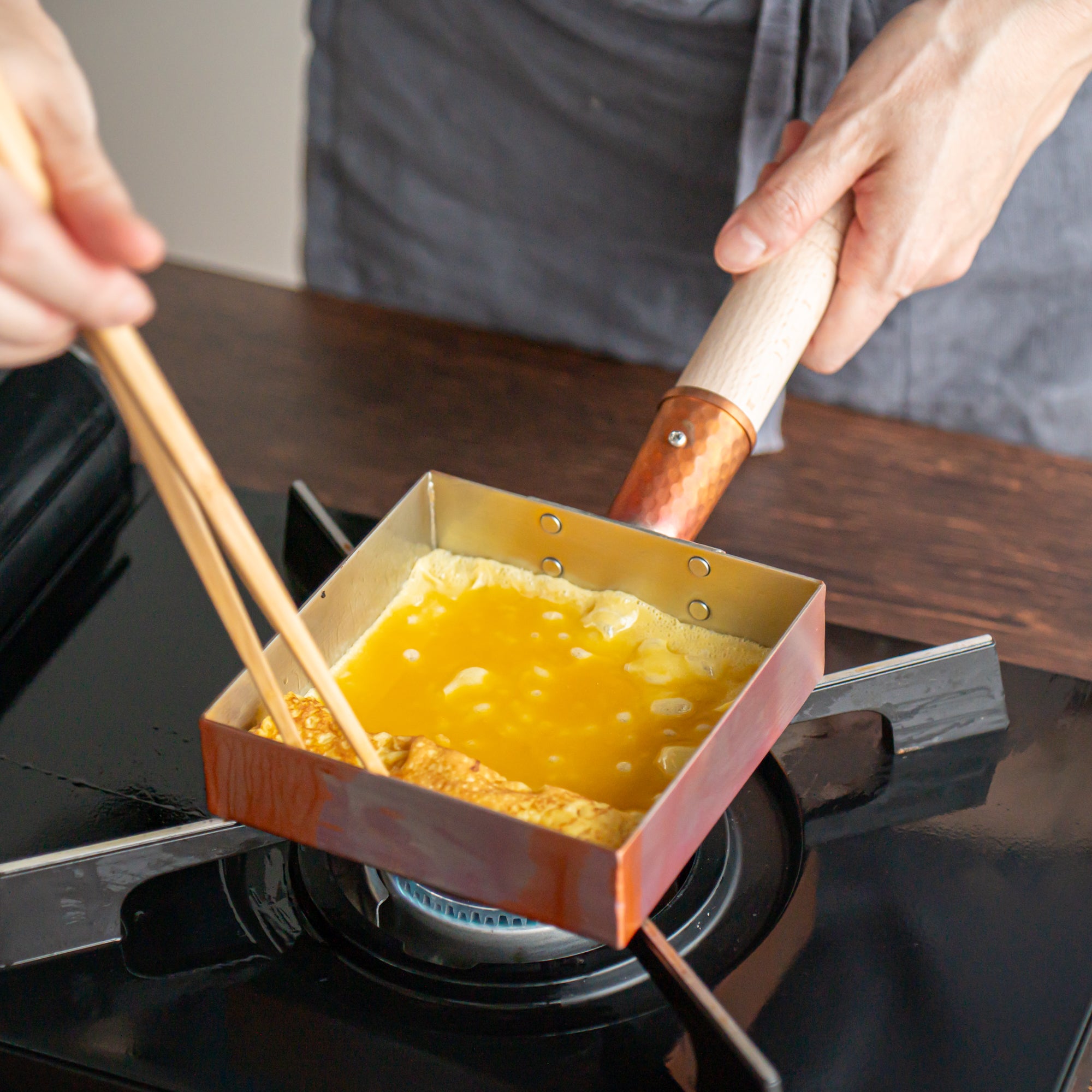 Copper Tamagoyaki Pan