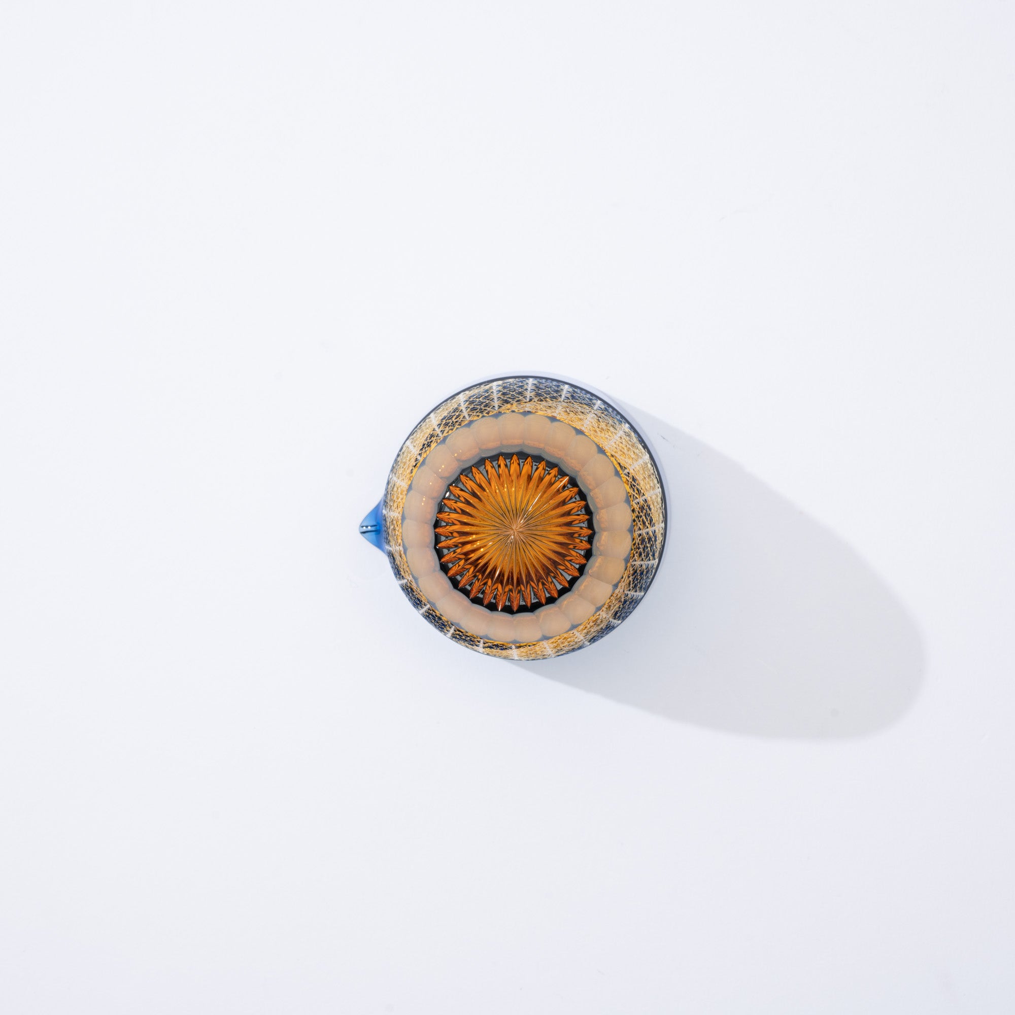 Amber Katakuchi Sake Carafe