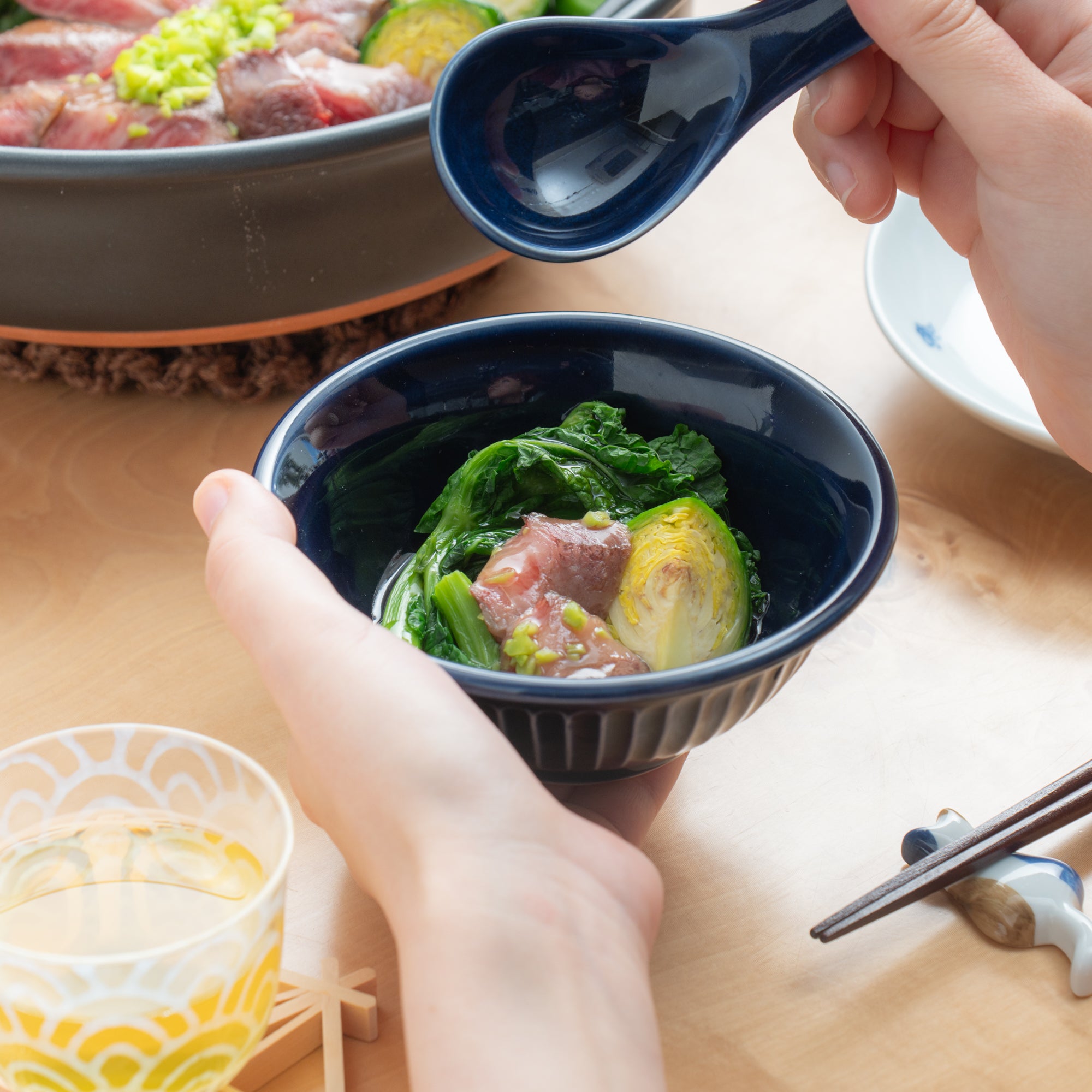 Kikka Chrysanthemum Medium Bowl