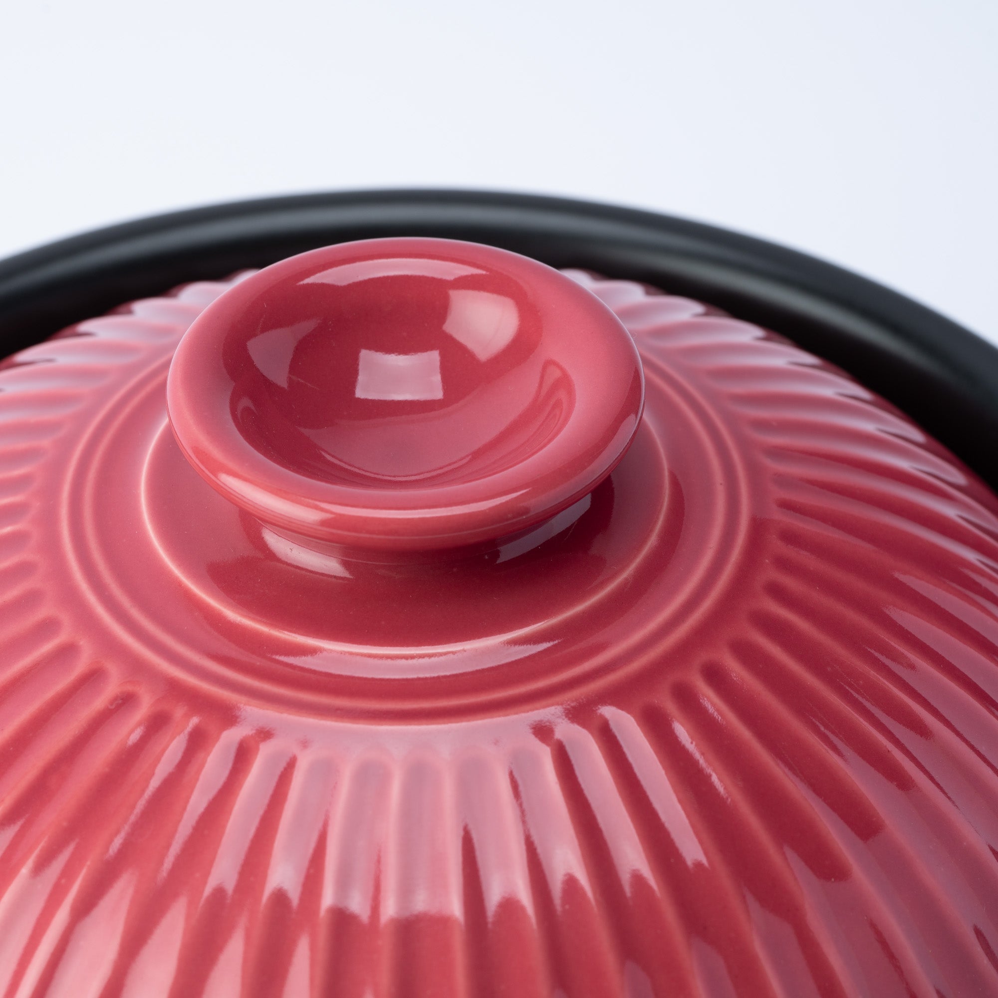 Kikka Pink Chrysanthemum Donabe Rice Cooker 3 Rice Cooker Cups (3 Gou)