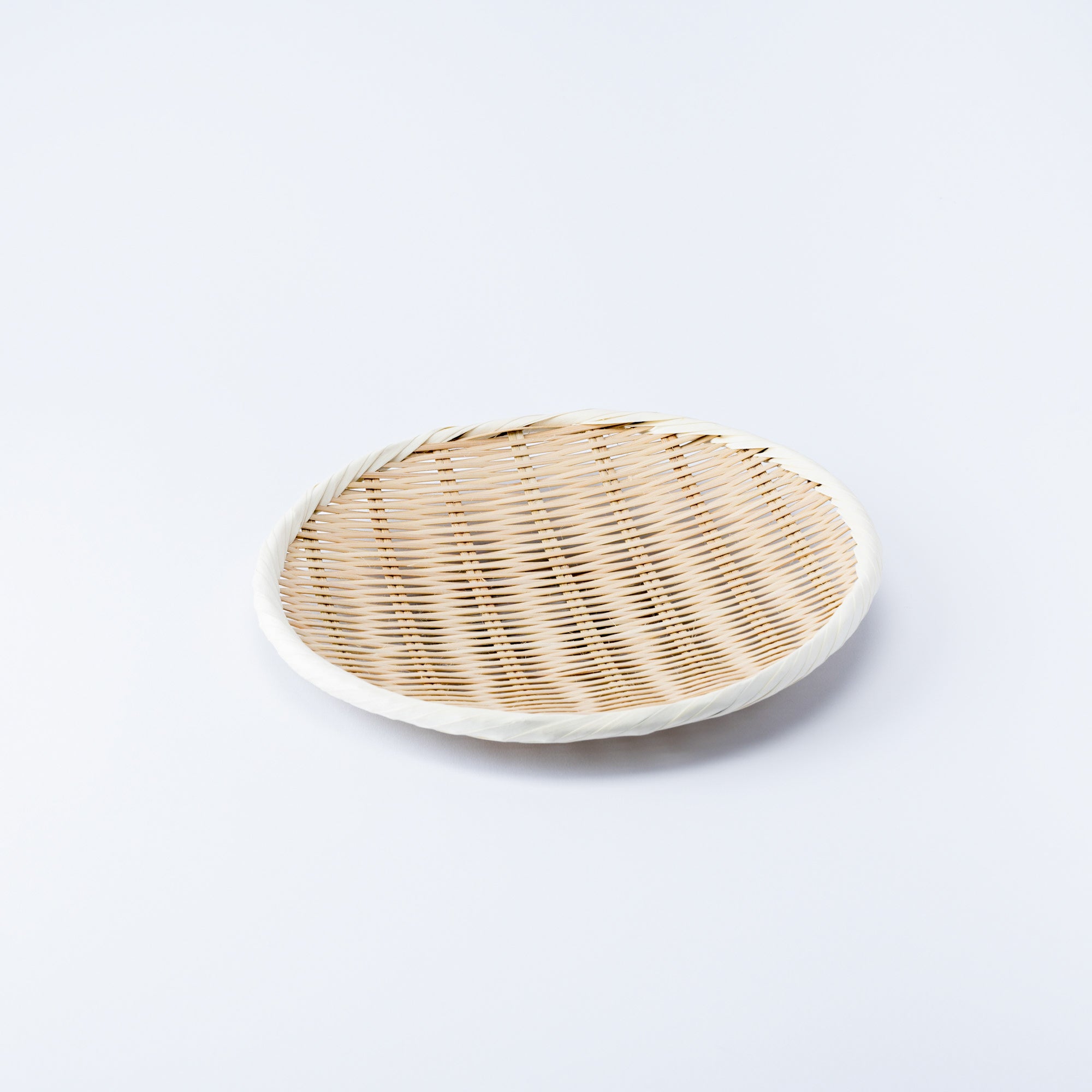 Basket Weave Bamboo Strainer