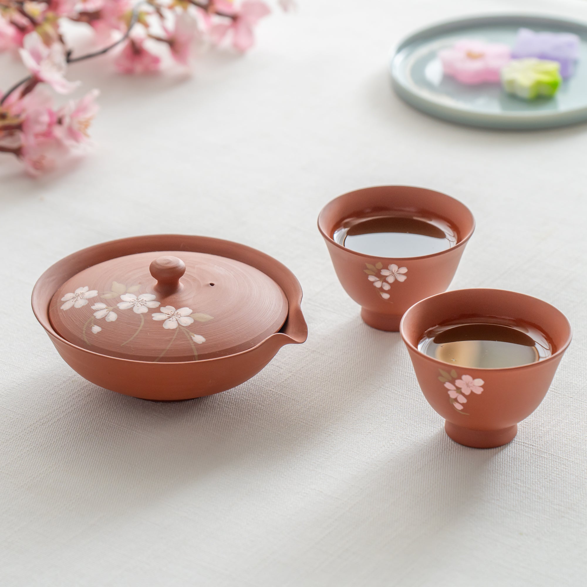 Sakura Shiboridashi Japanese Tea Set