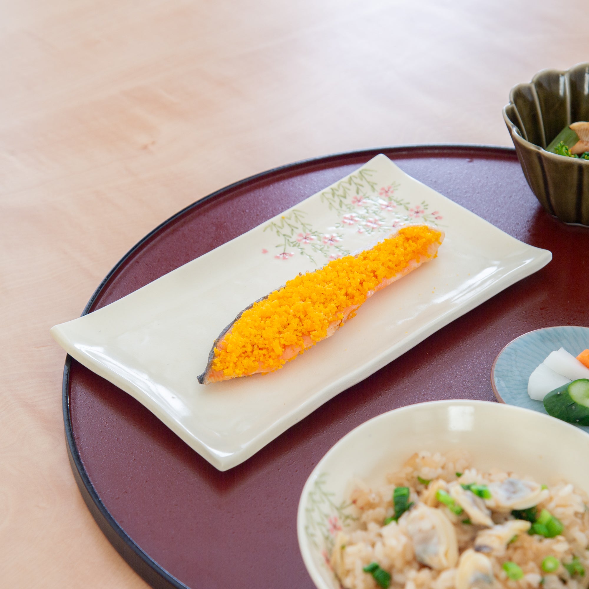 Musubi Mono Tranquil Sakura Dinnerware Set - MUSUBI KILN - Quality Japanese Tableware and Gift
