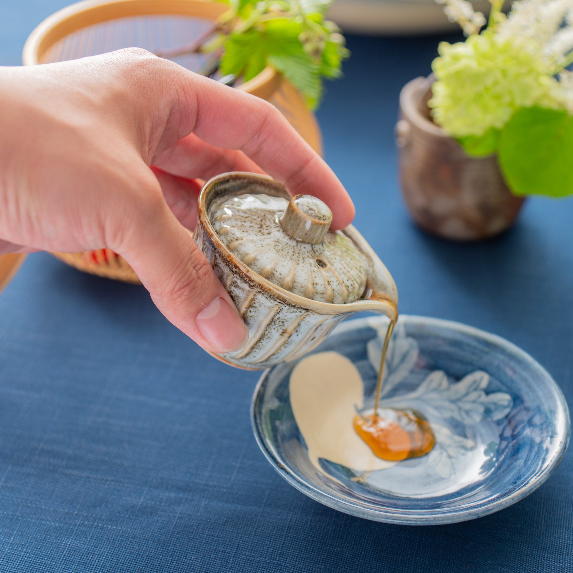 Unofu Glaze Sauce Container with Lid