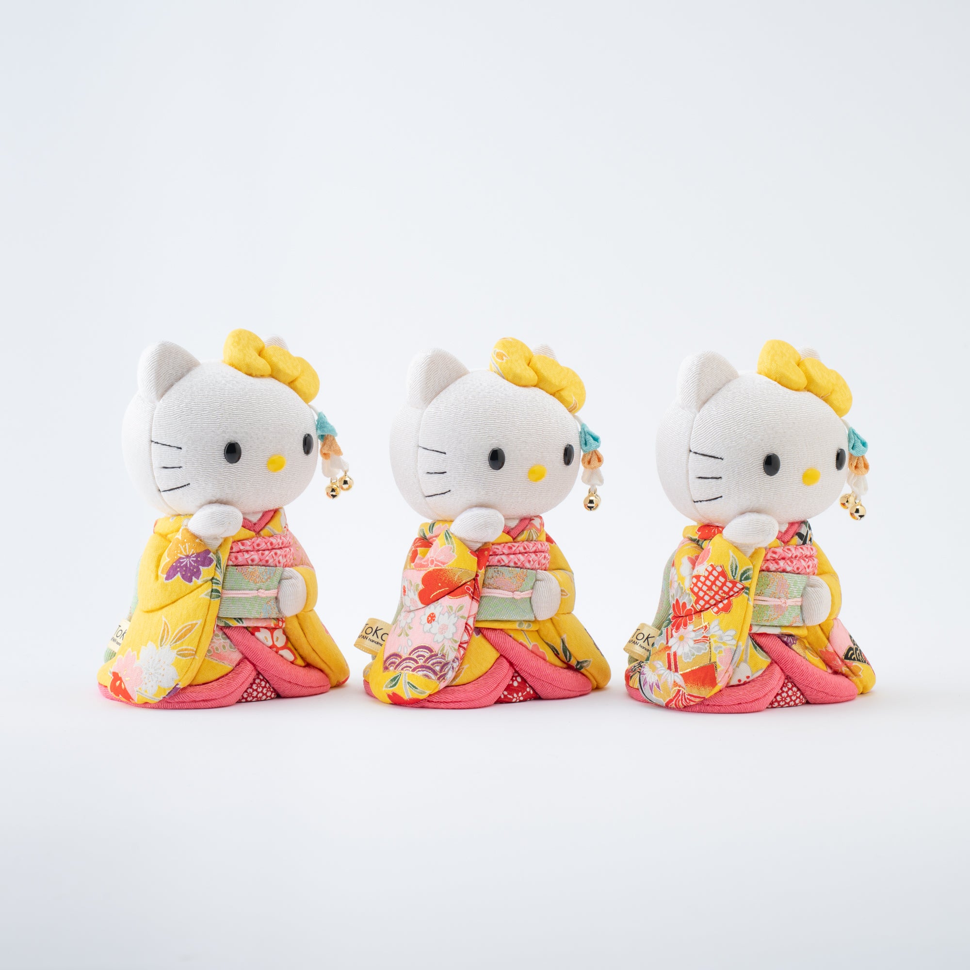 Yellow Maiko Styled Hello Kitty Lucky Cat