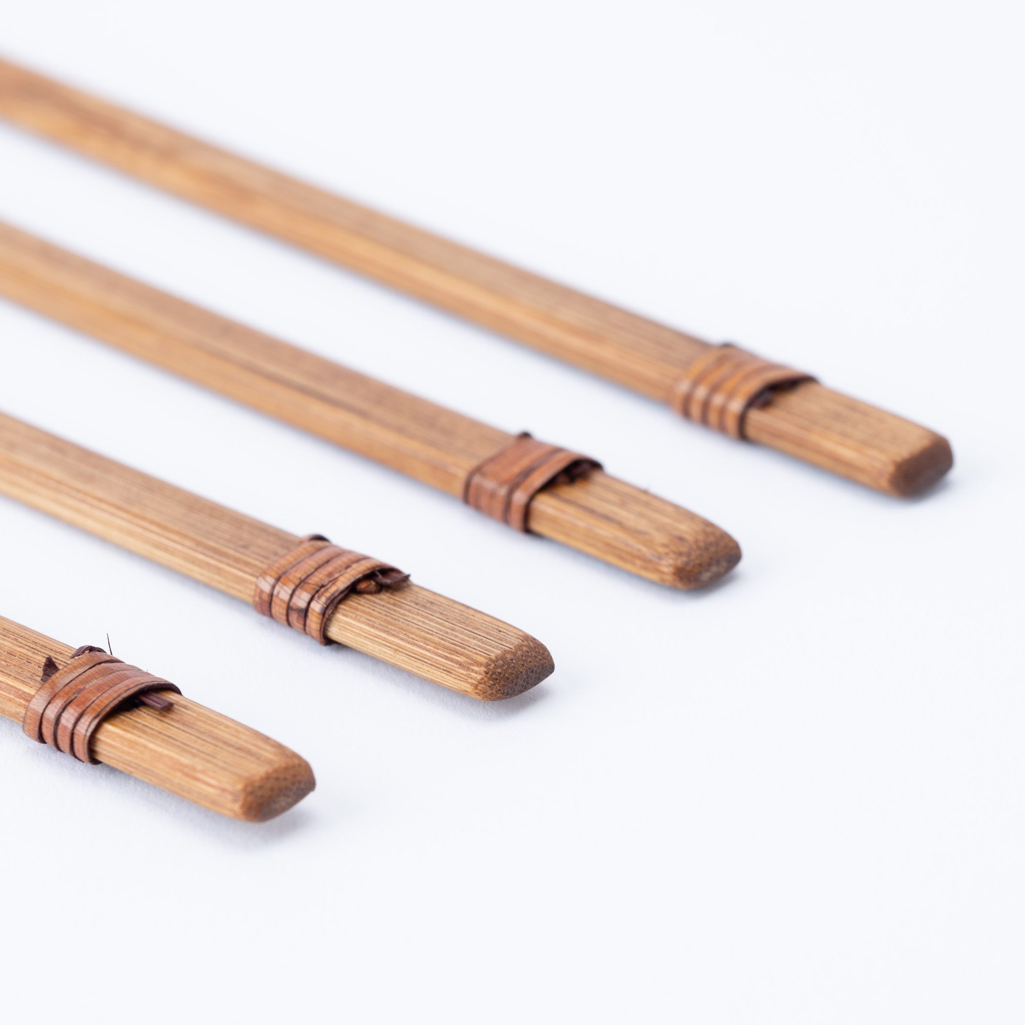 Speckled Bamboo Wagashi Dessert Knife