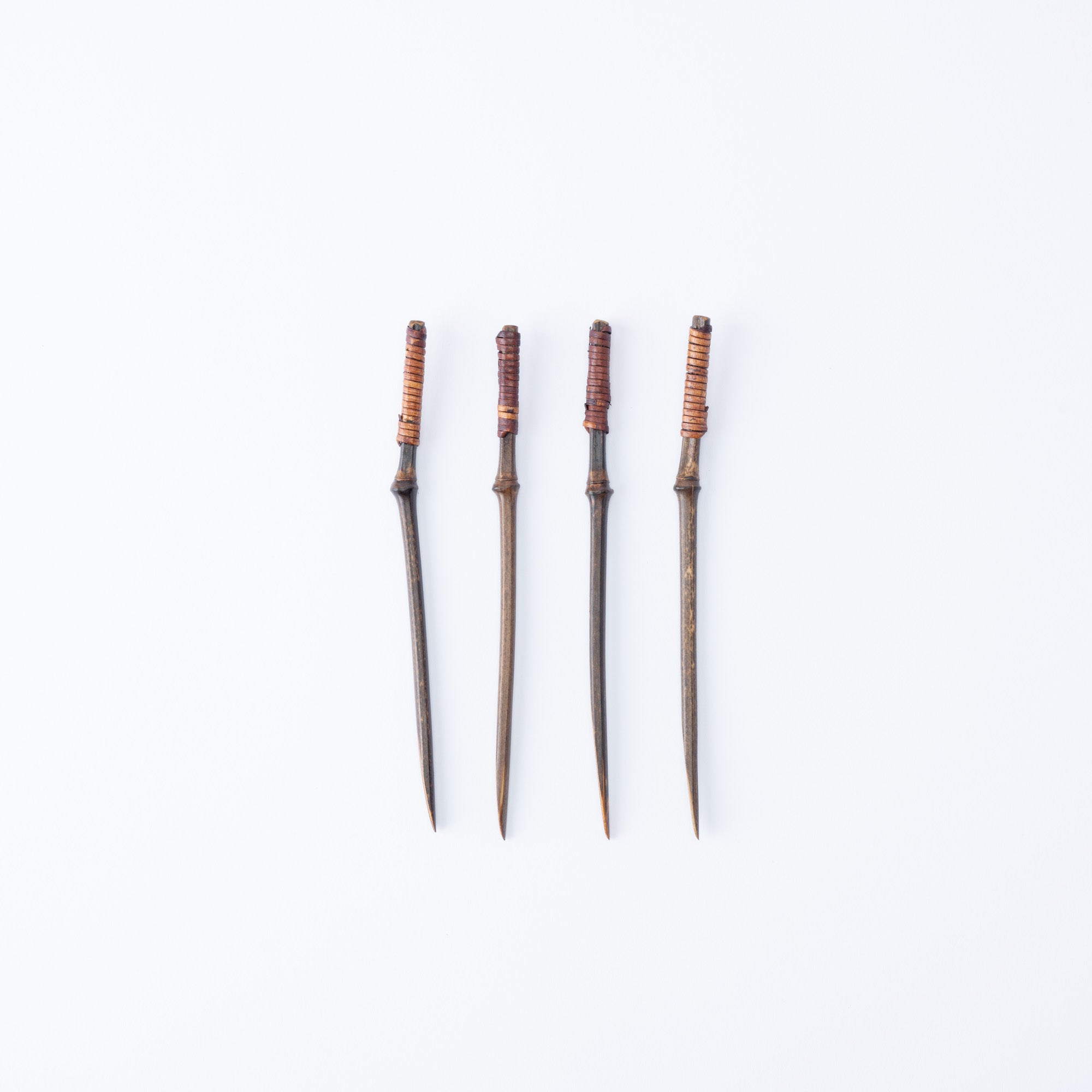 Black Bamboo Food Picks