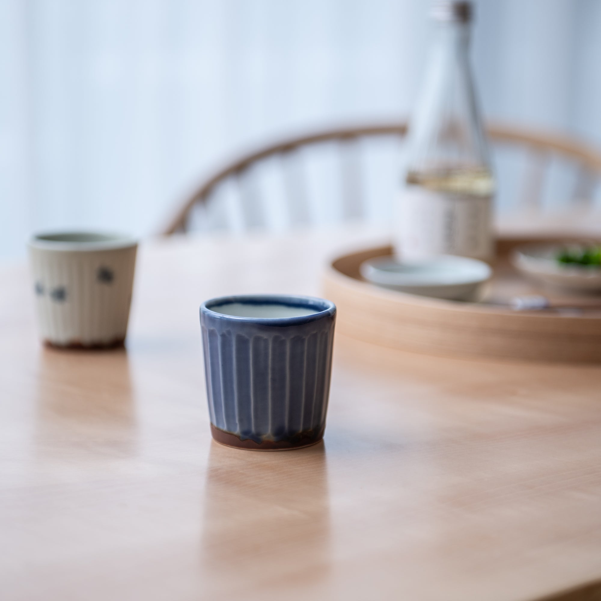 Lapis Blue Guinomi Sake Cup