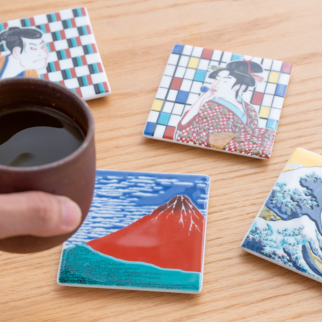 Kutani Colors Coaster