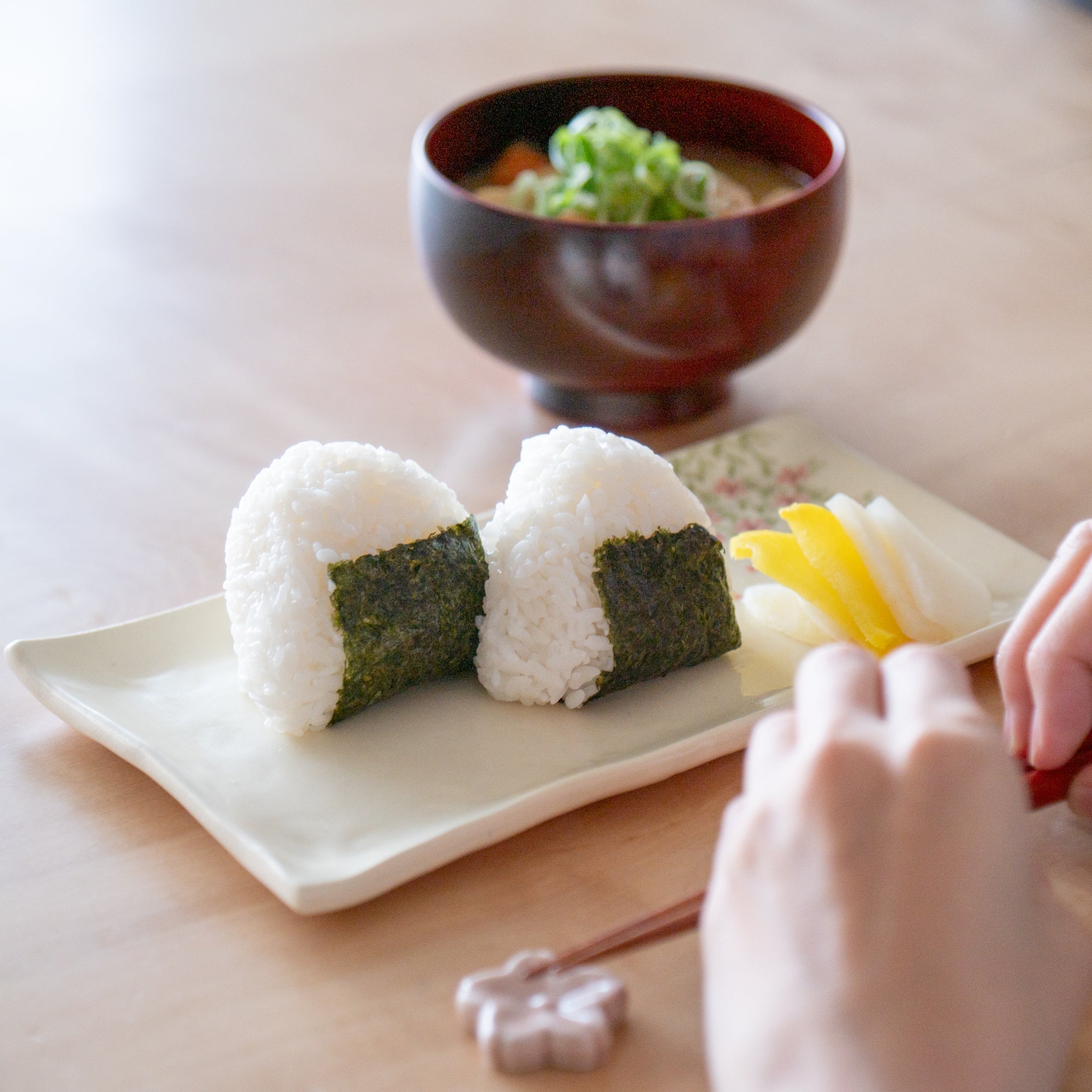 Musubi Mono Tranquil Sakura Dinnerware Set - MUSUBI KILN - Quality Japanese Tableware and Gift