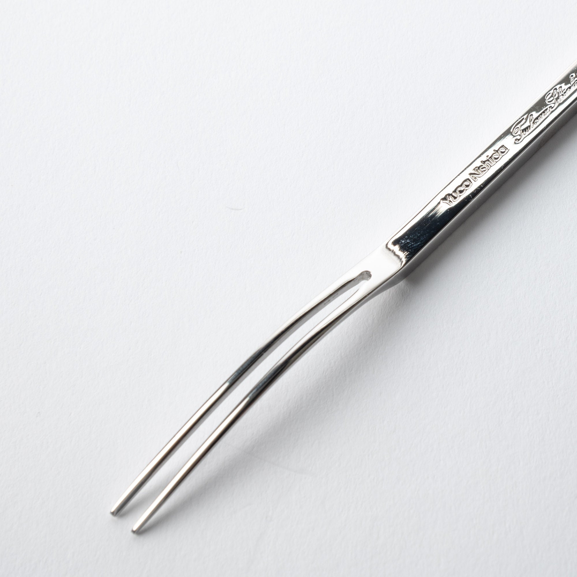MODERN WABI SABI Obstgabel mit Spiegelfinish