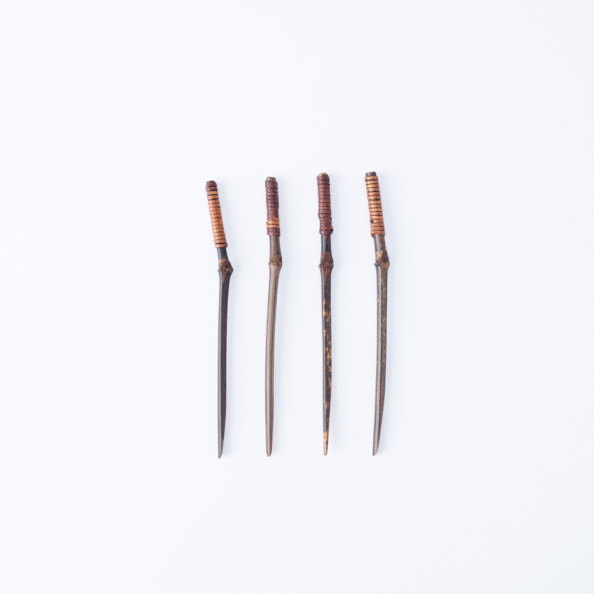 Black Bamboo Food Picks