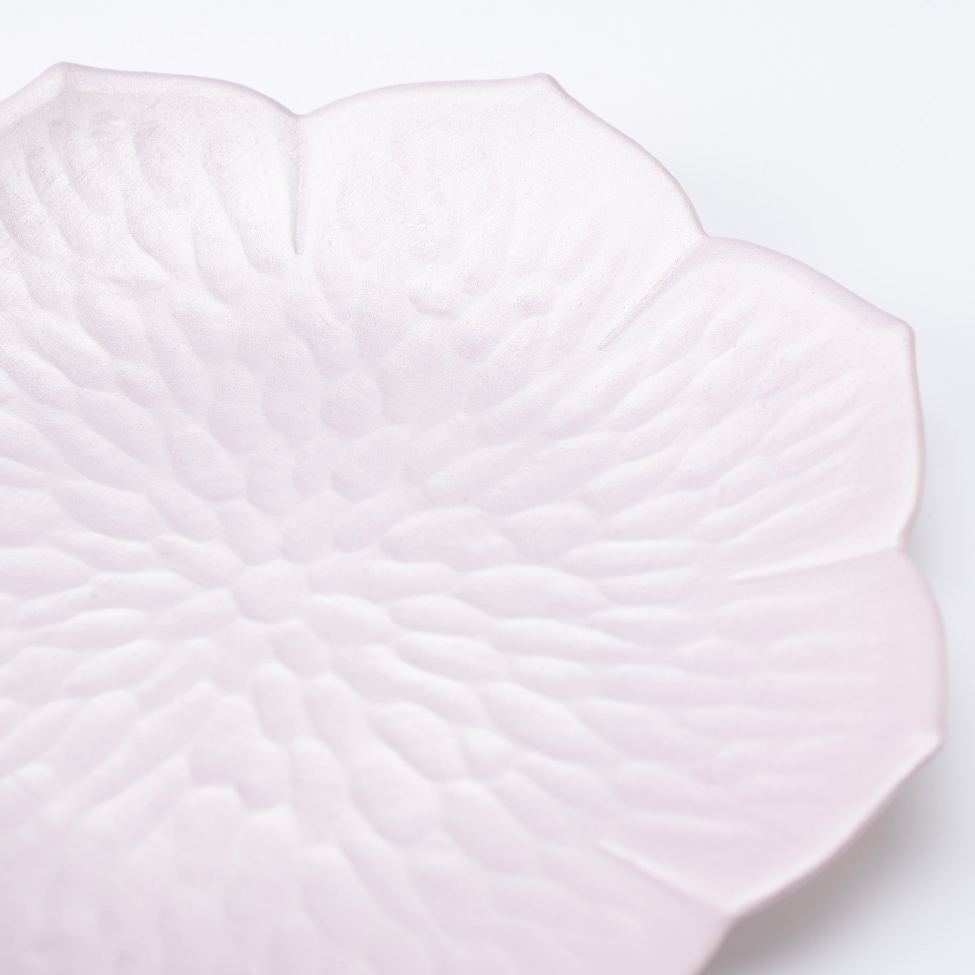 Soft Pink Balloon Flower Side Plate