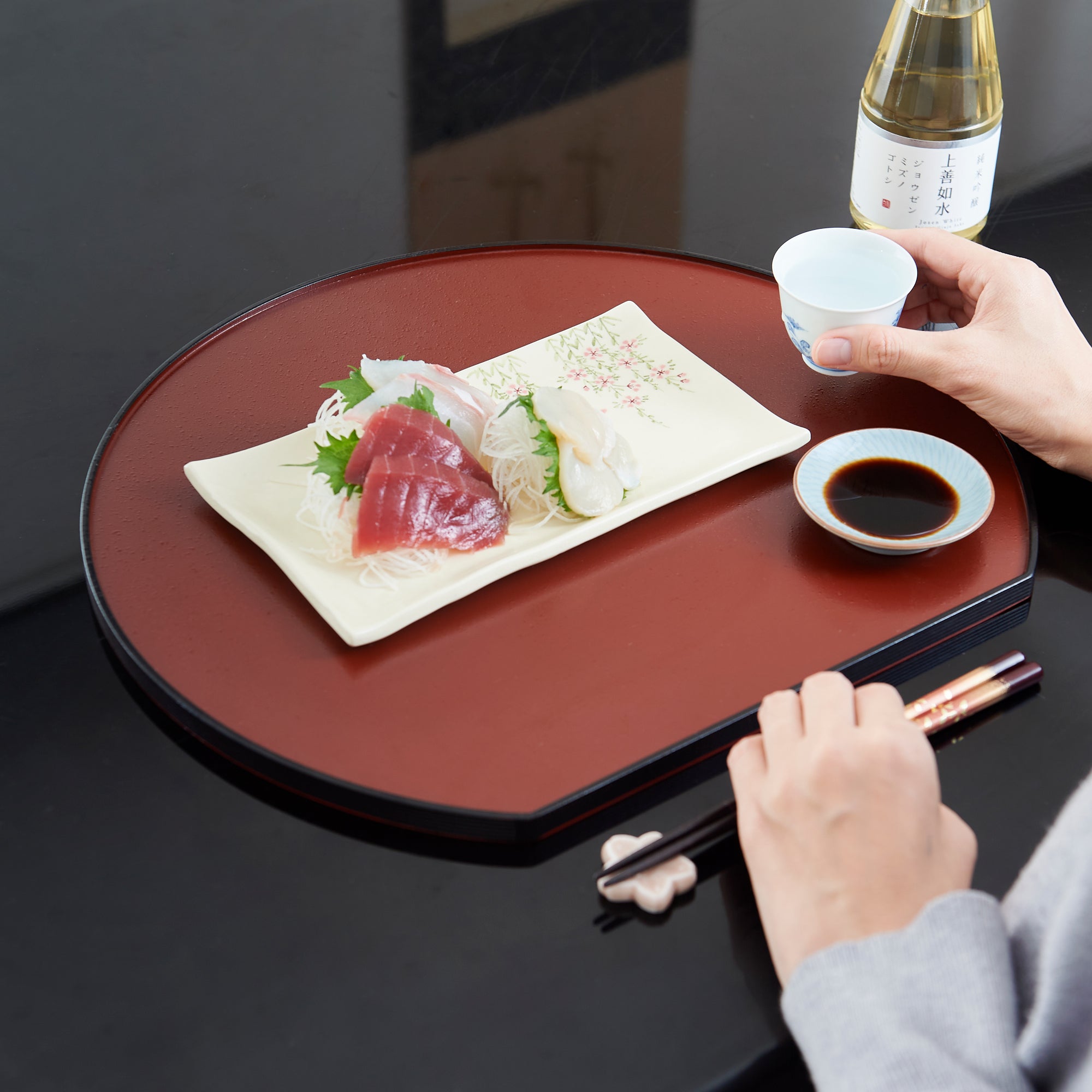 Musubi Mono Tranquil Sakura Dinnerware Set - MUSUBI KILN - Quality Japanese Tableware and Gift