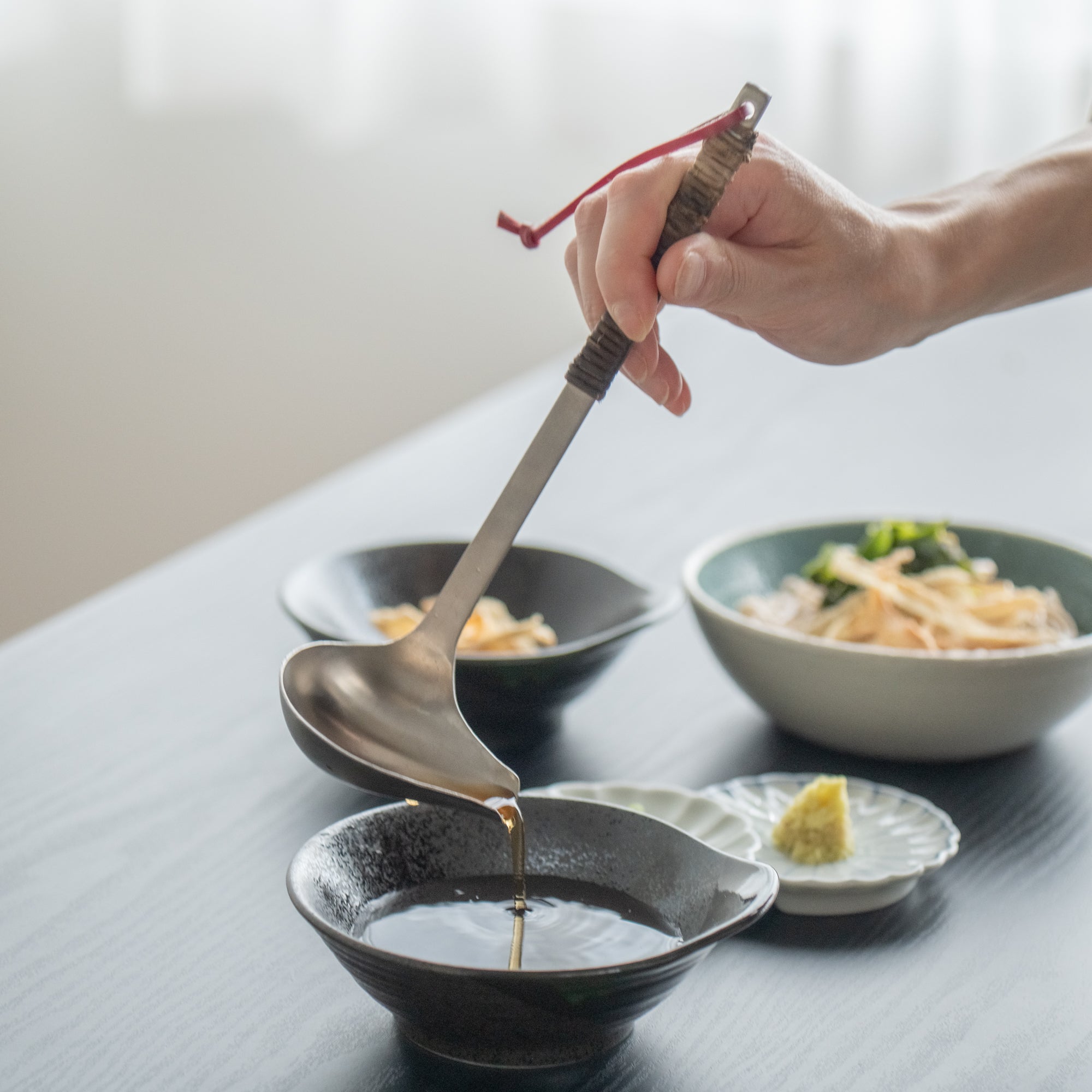 Stainless Steel Side Spout Ladle