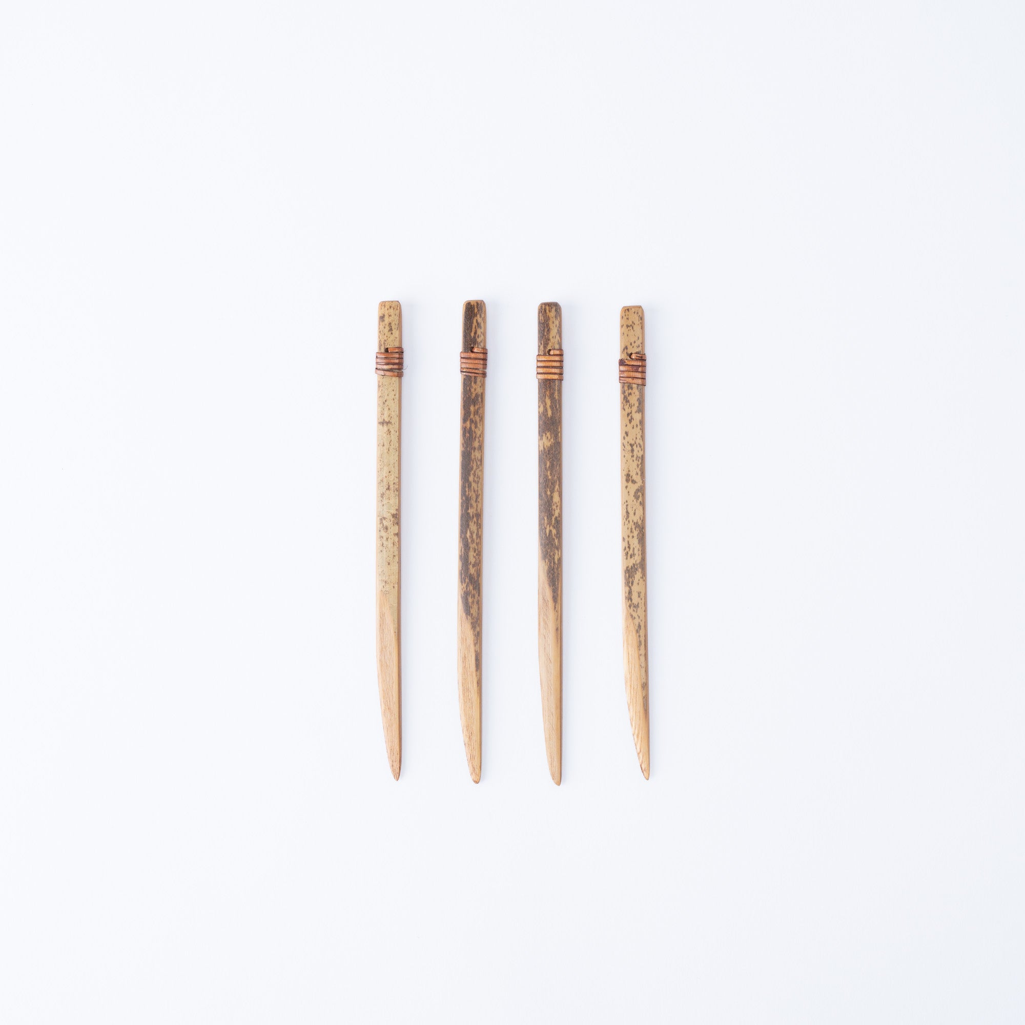 Speckled Bamboo Wagashi Dessert Knife