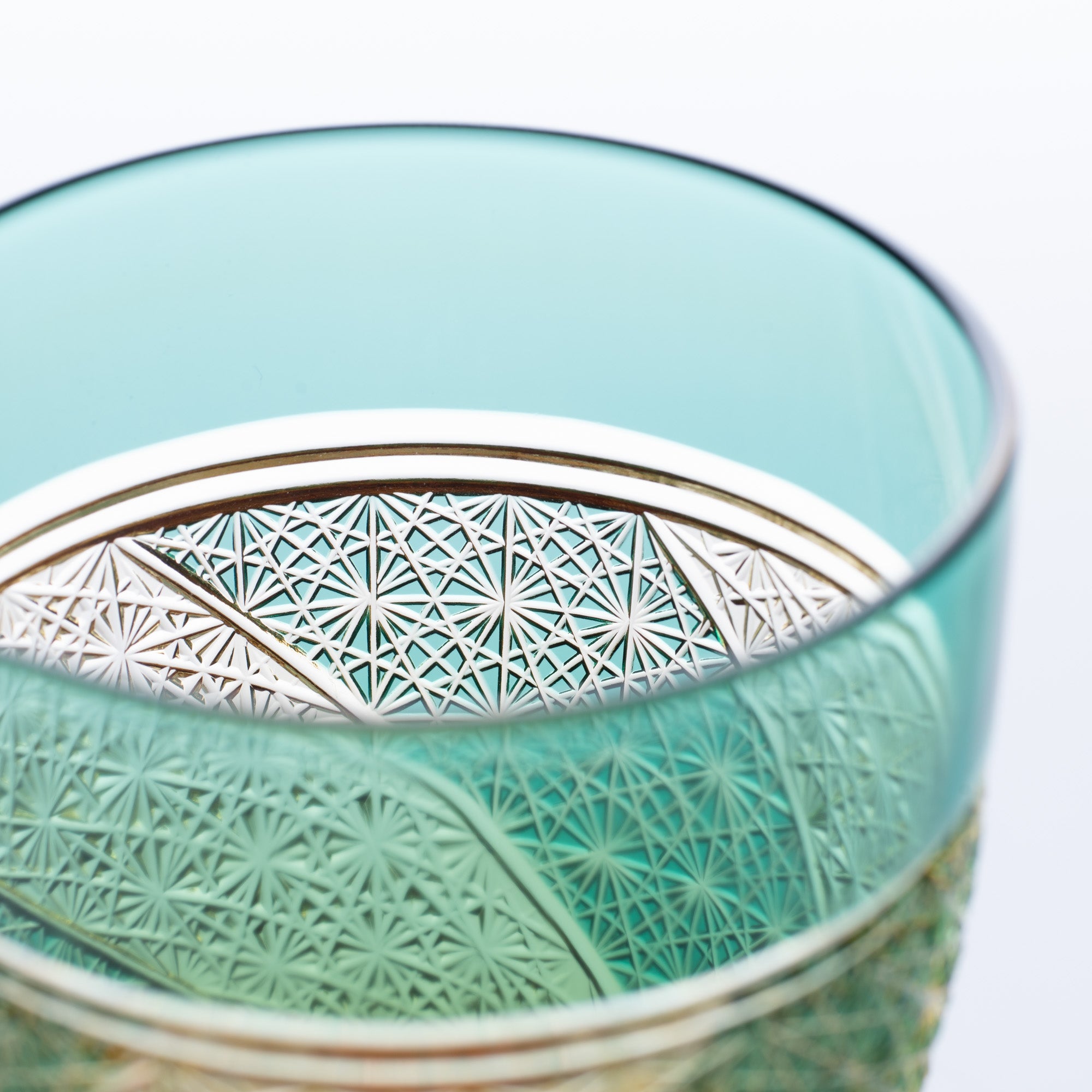 Amber Katakuchi Sake Carafe