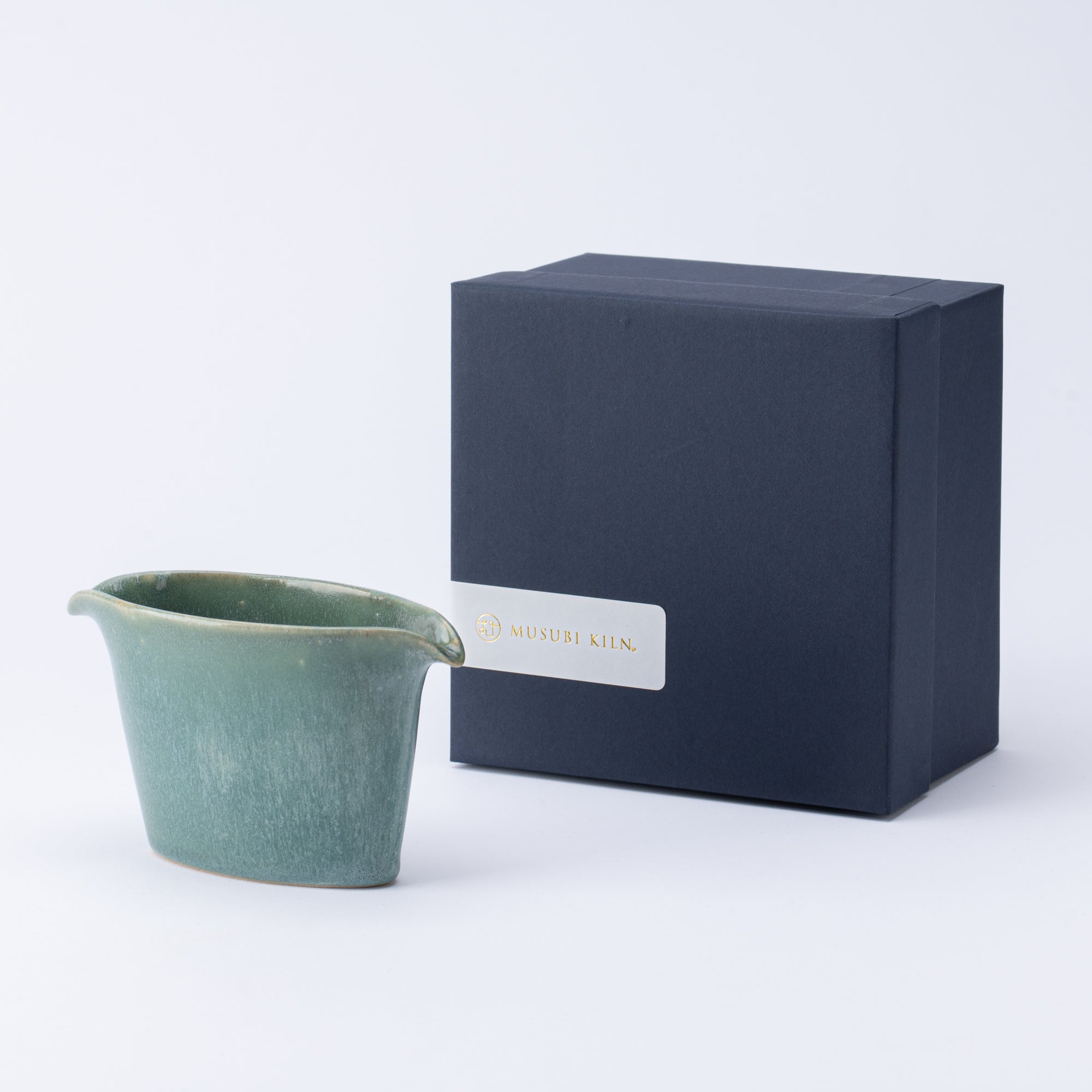 Soporte para salsa y utensilios con glaseado terroso