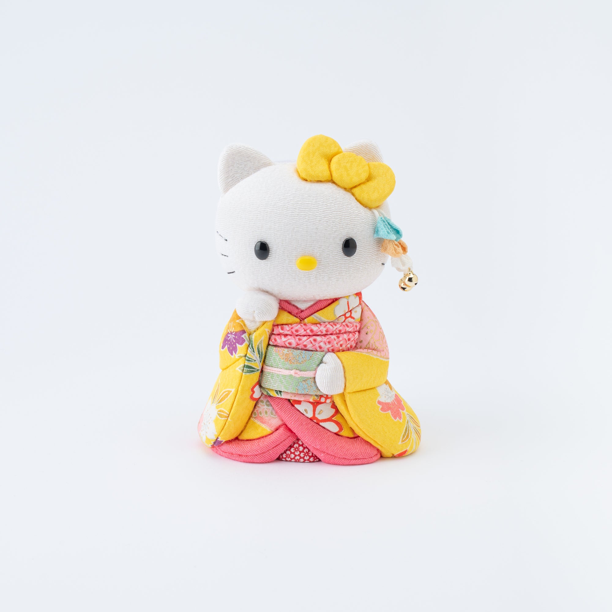 Yellow Maiko Styled Hello Kitty Lucky Cat