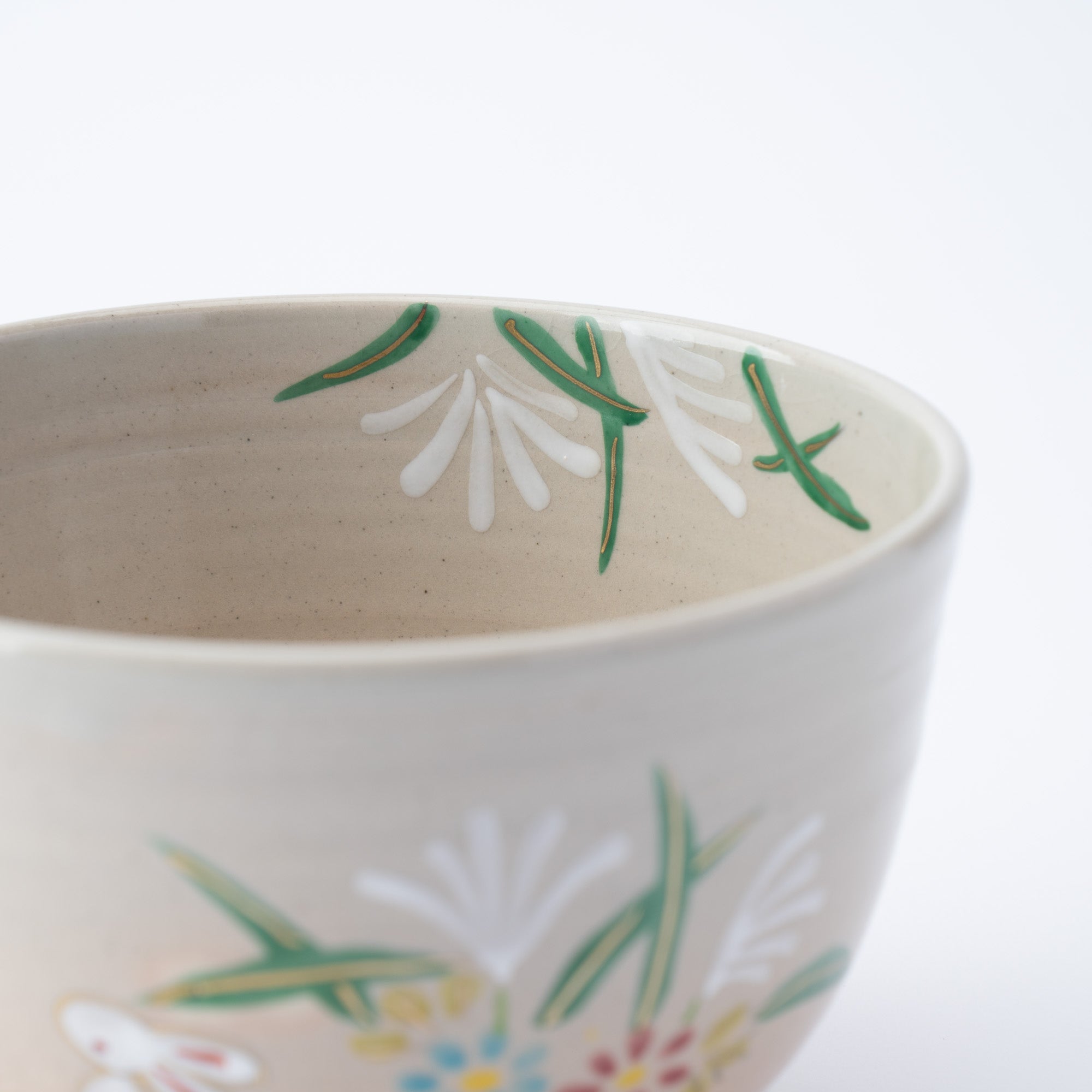 Rabbit and Moon Matcha Bowl