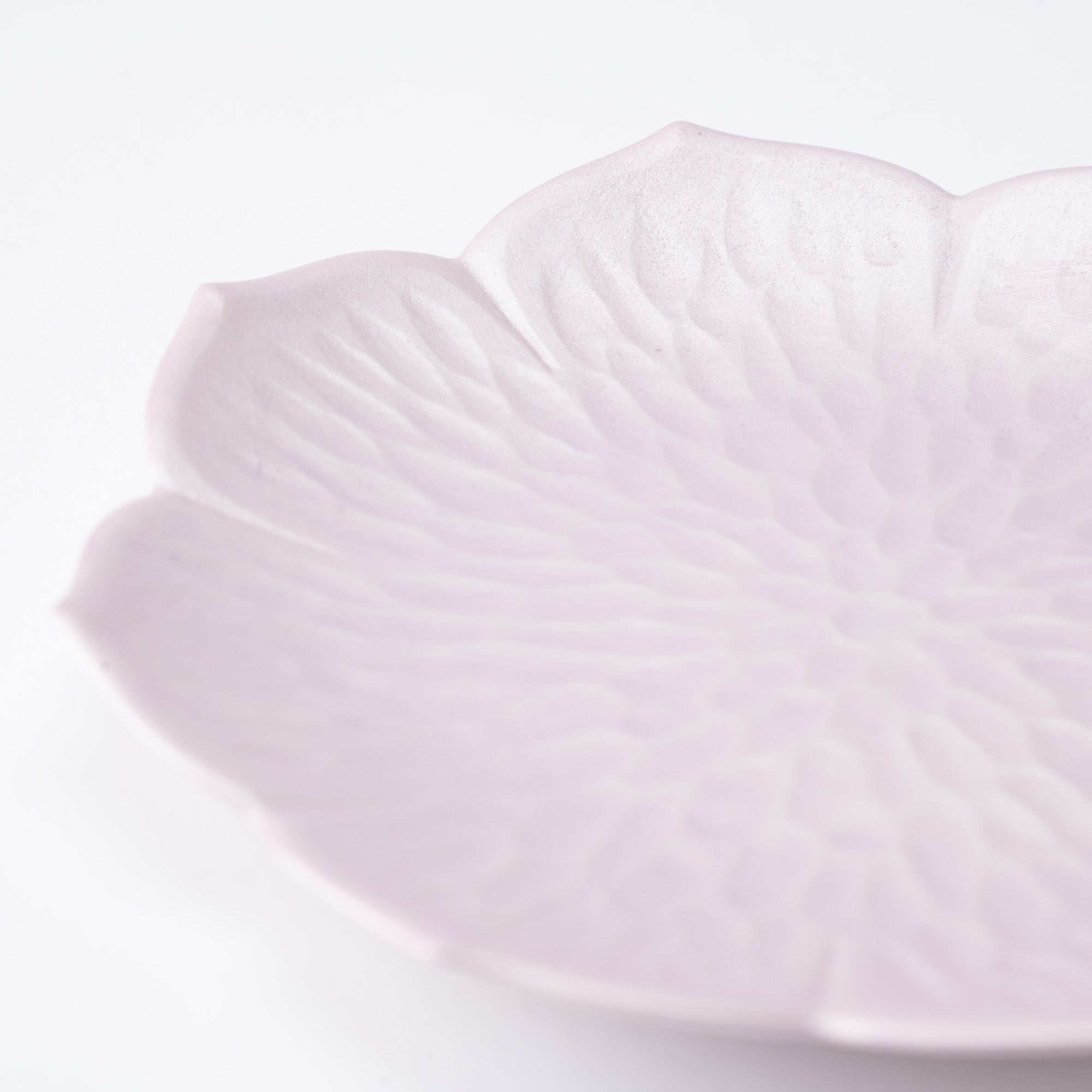 Soft Pink Balloon Flower Side Plate