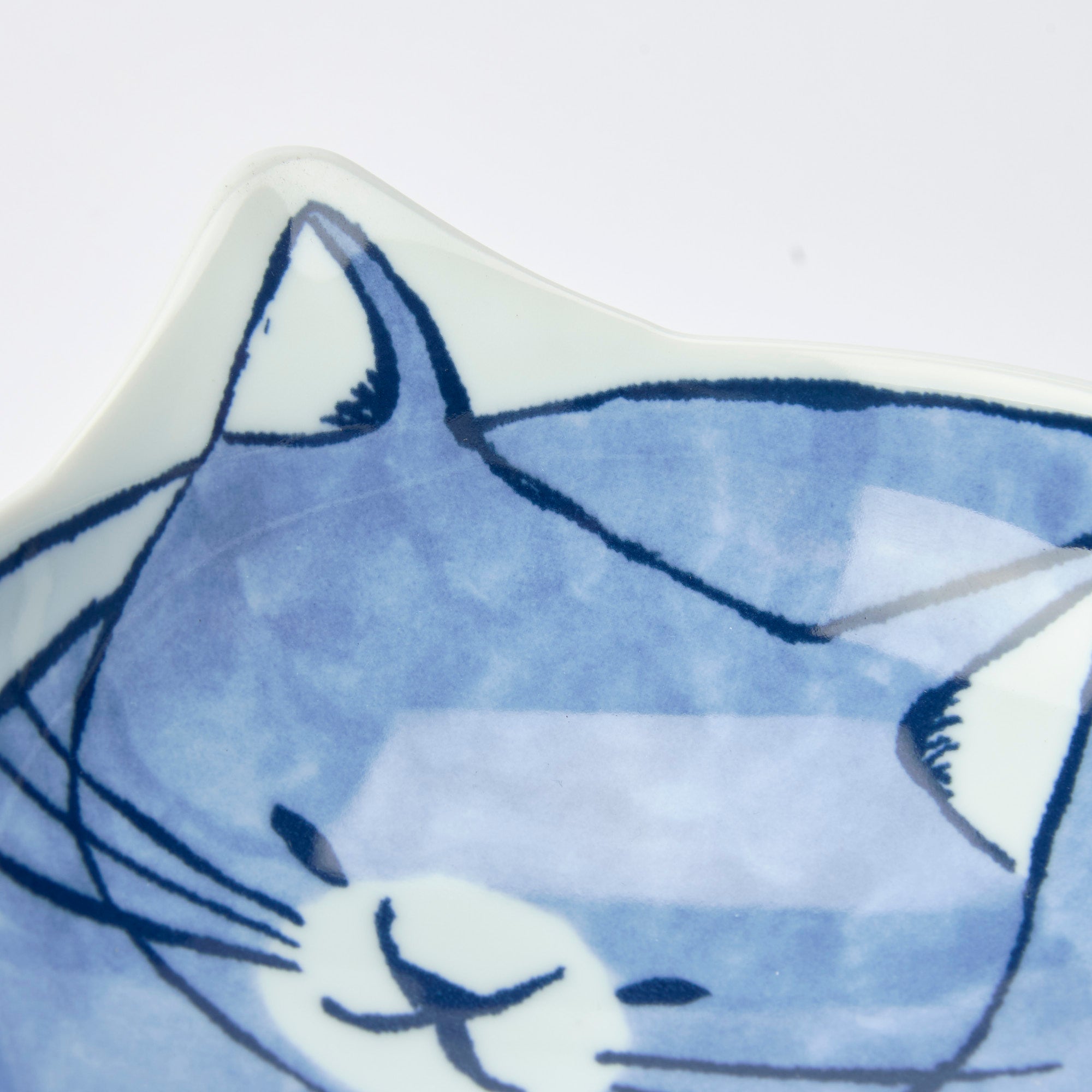 Neco Blue Cat Medium Bowl