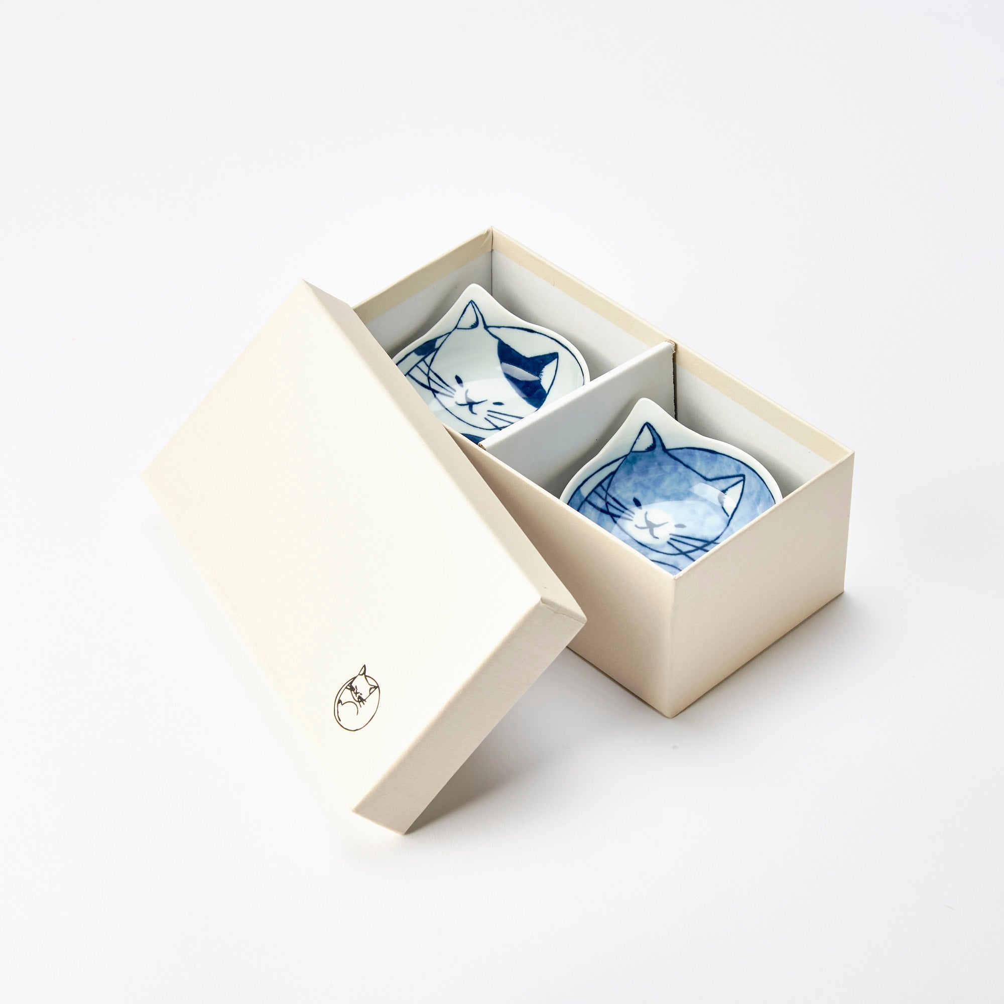 Coneco Cat Kobachi Small Bowl Set