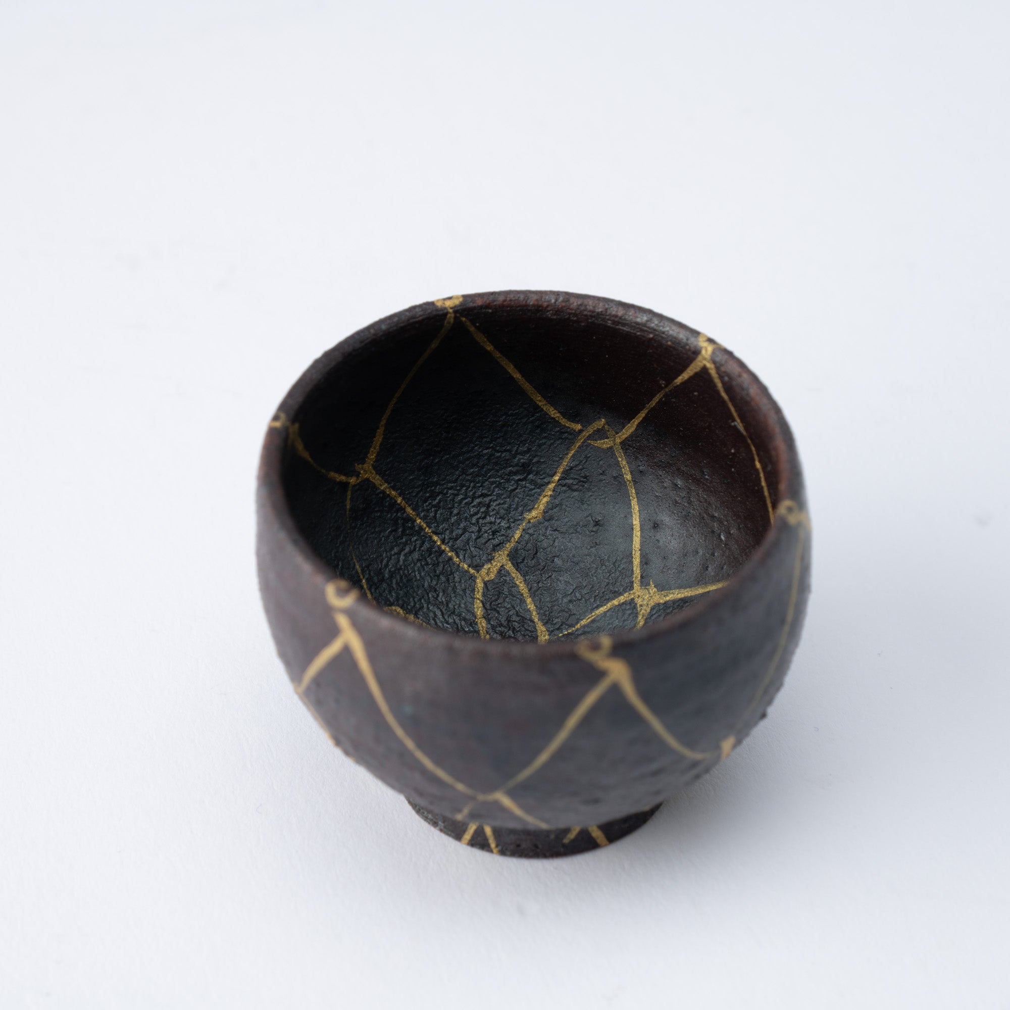 Jarra de sake Kinsai Mesh Design Katakuchi