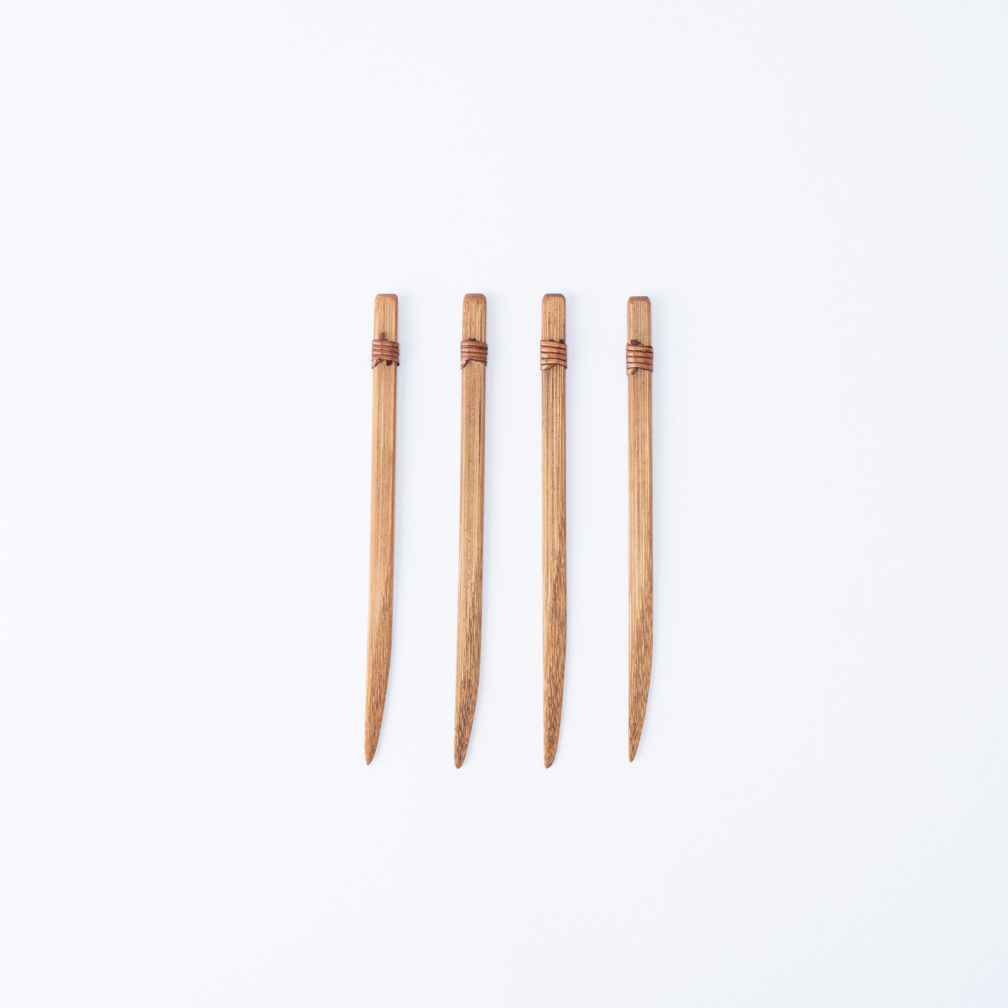 Speckled Bamboo Wagashi Dessert Knife