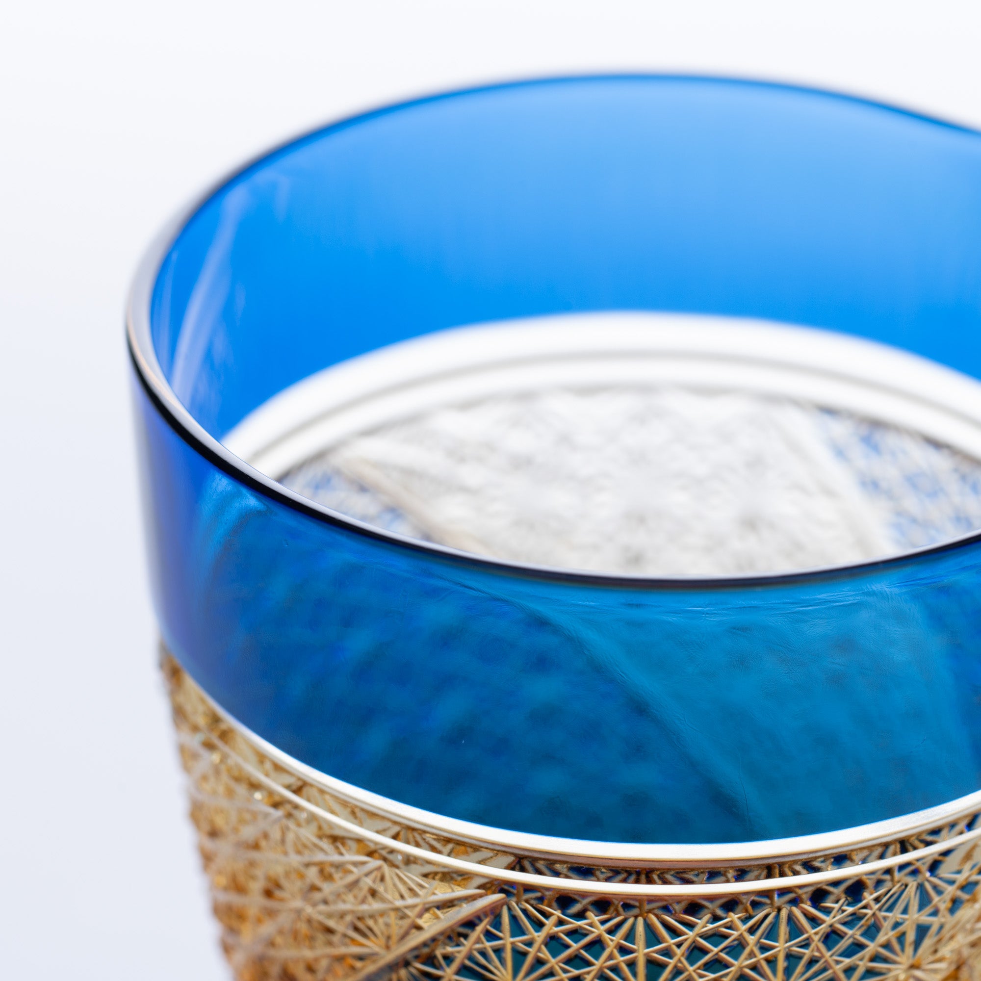 Amber Katakuchi Sake Carafe