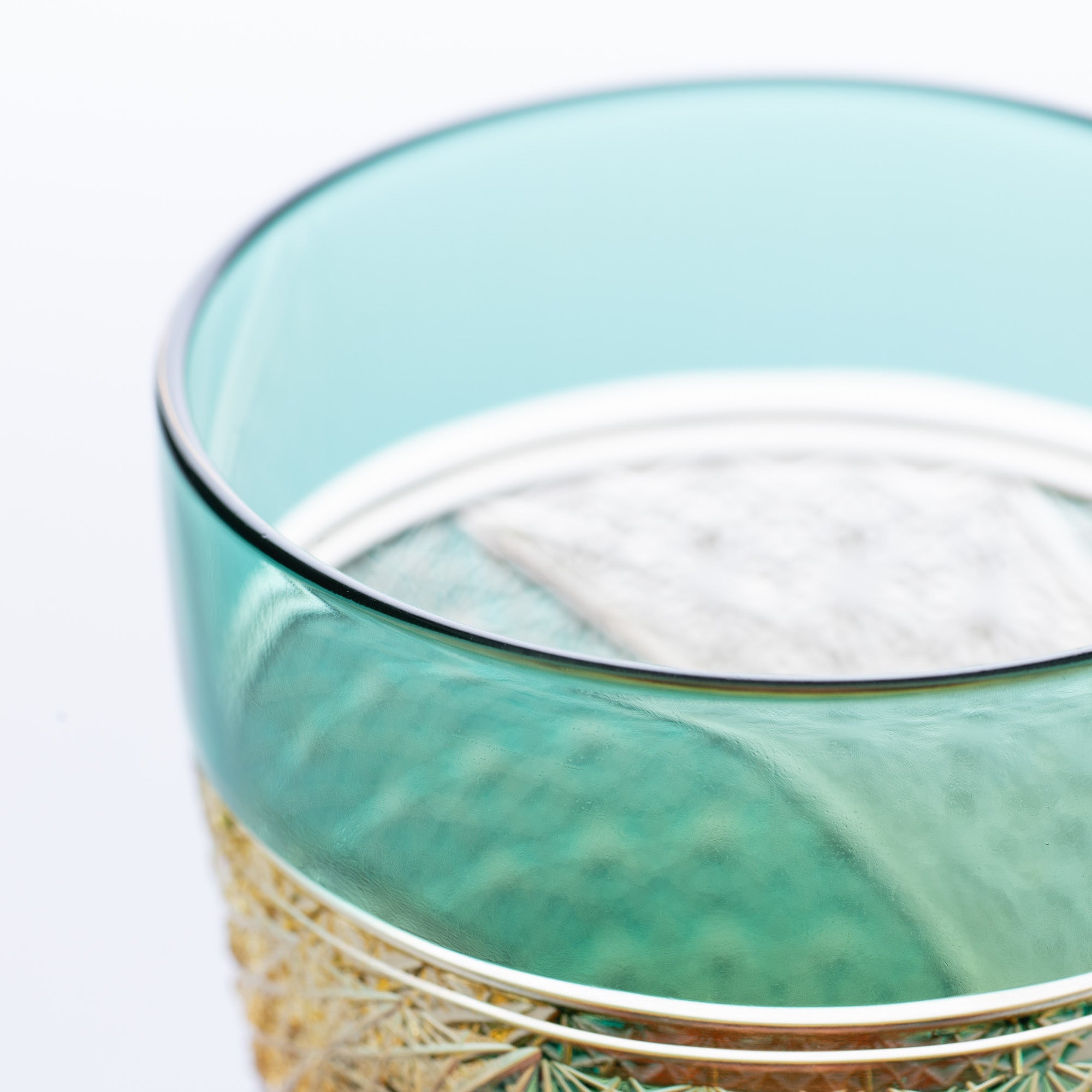 Amber Katakuchi Sake Carafe