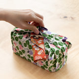 Purple Strawberries Furoshiki Wrapping Cloth 18.9in