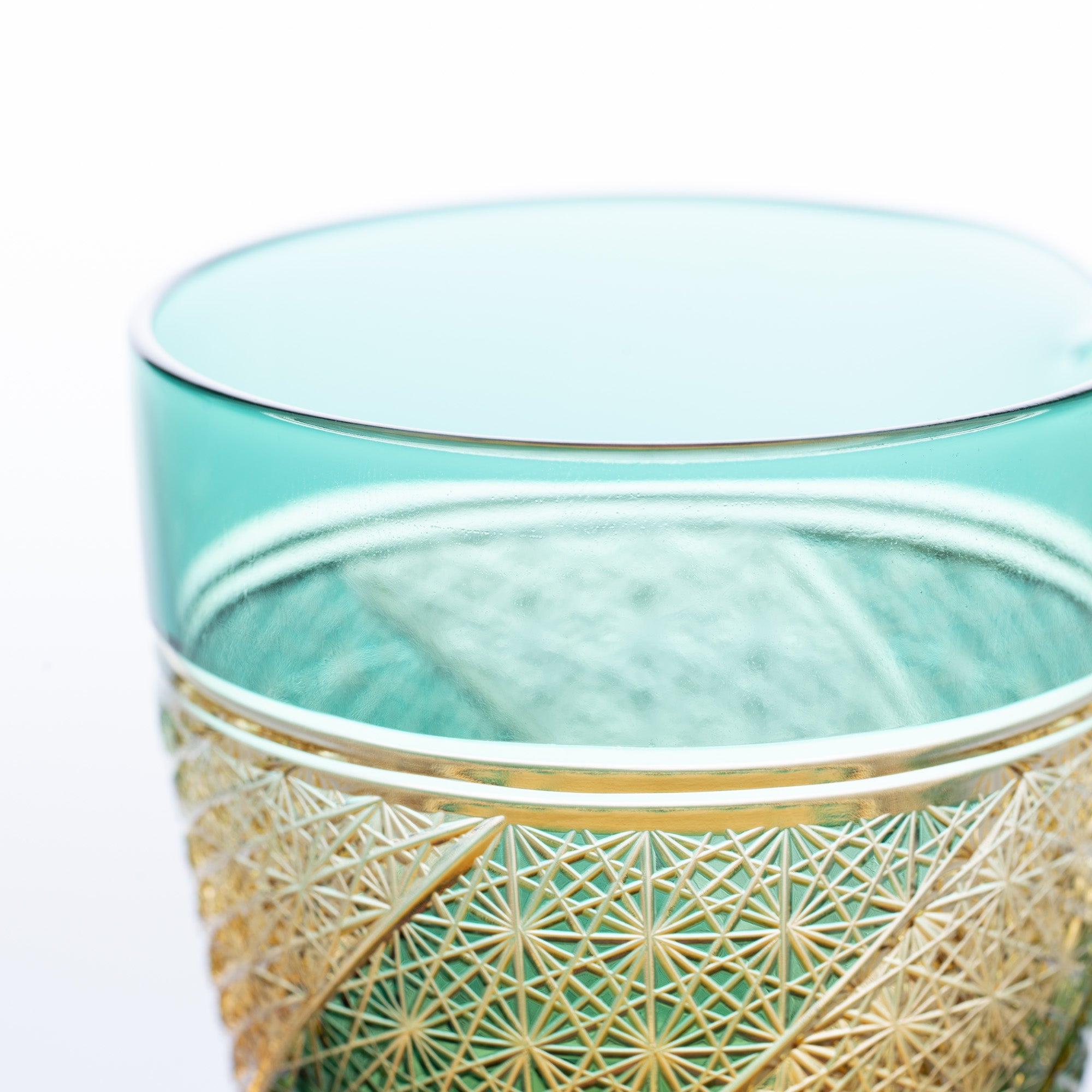 Amber Katakuchi Sake Carafe