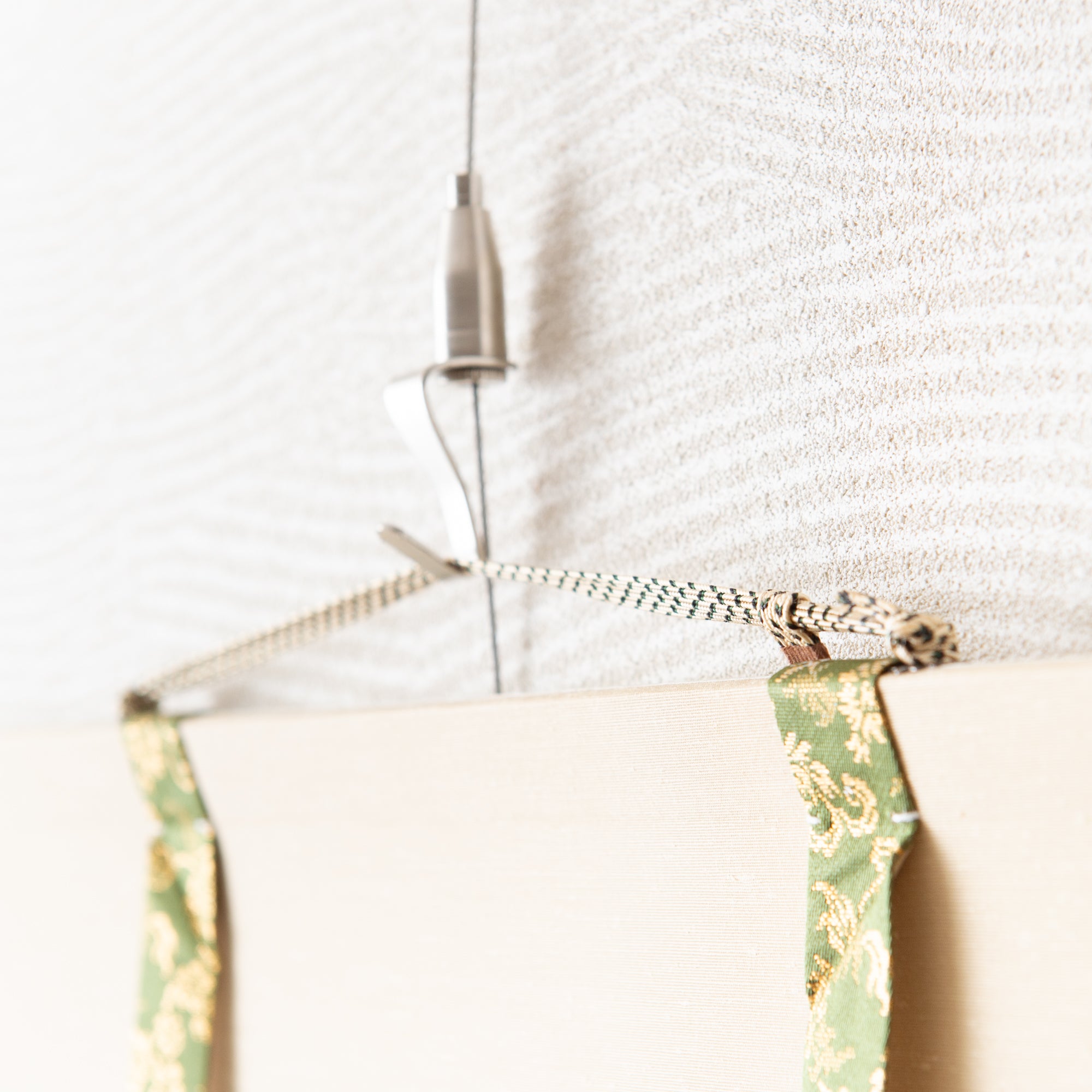 White Peonies Kakejiku Hanging Scroll