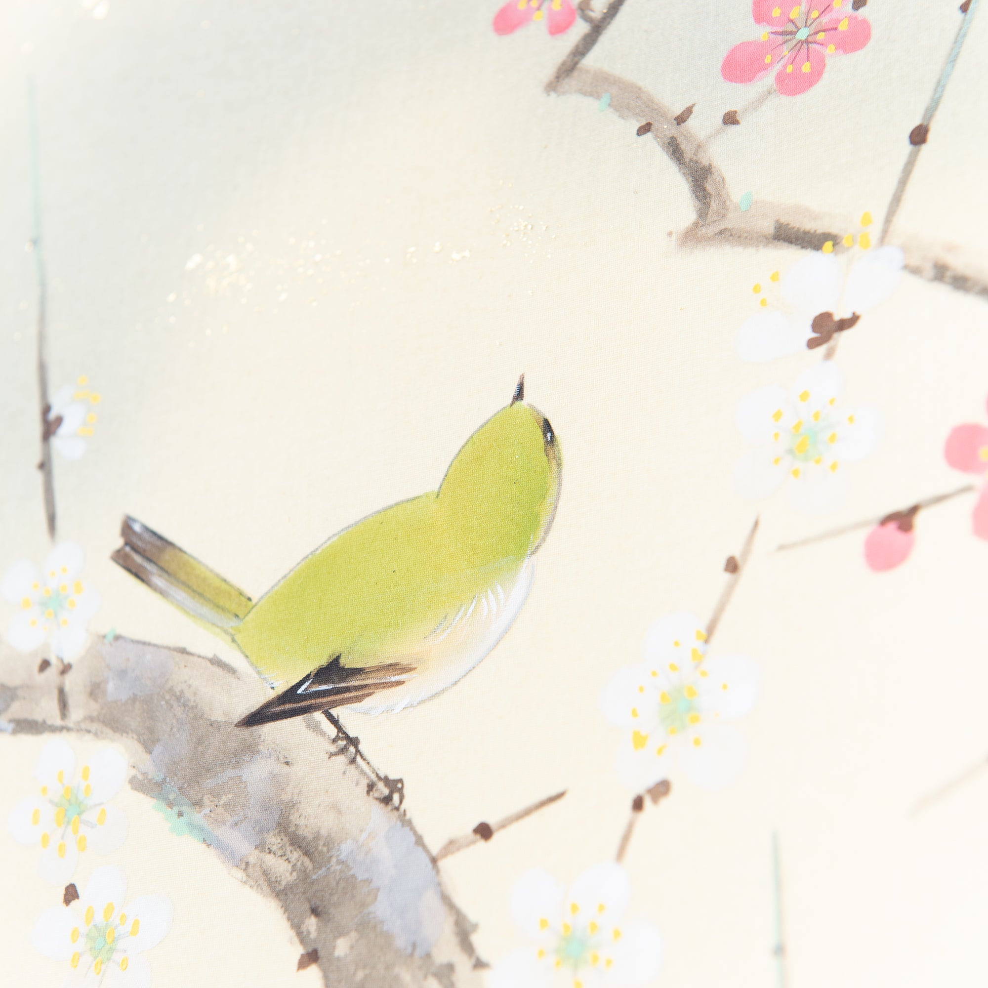 Warbler Among Plum Blossoms Kakejiku Hanging Scroll