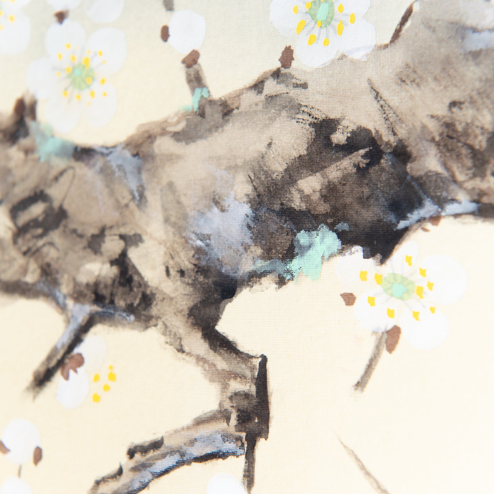 Warbler Among Plum Blossoms Kakejiku Hanging Scroll