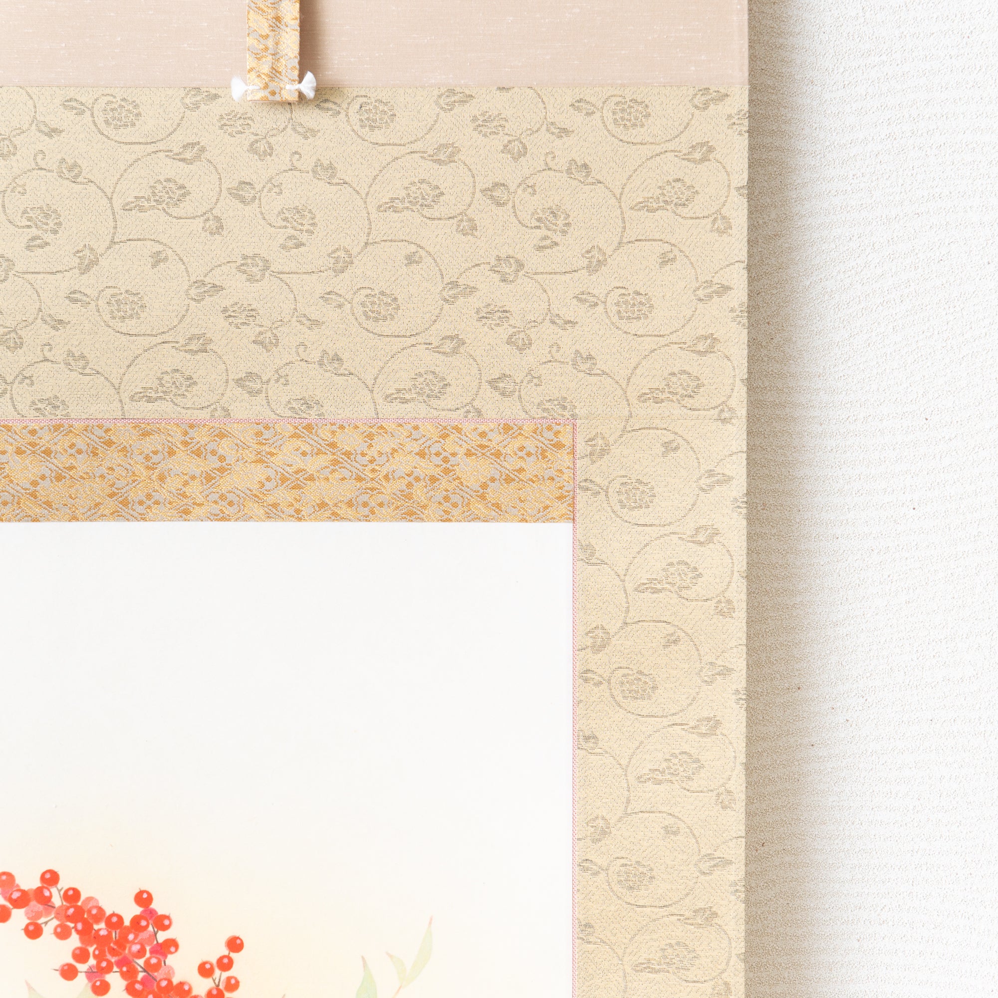 Nanten Fukuju Kakejiku Hanging Scroll