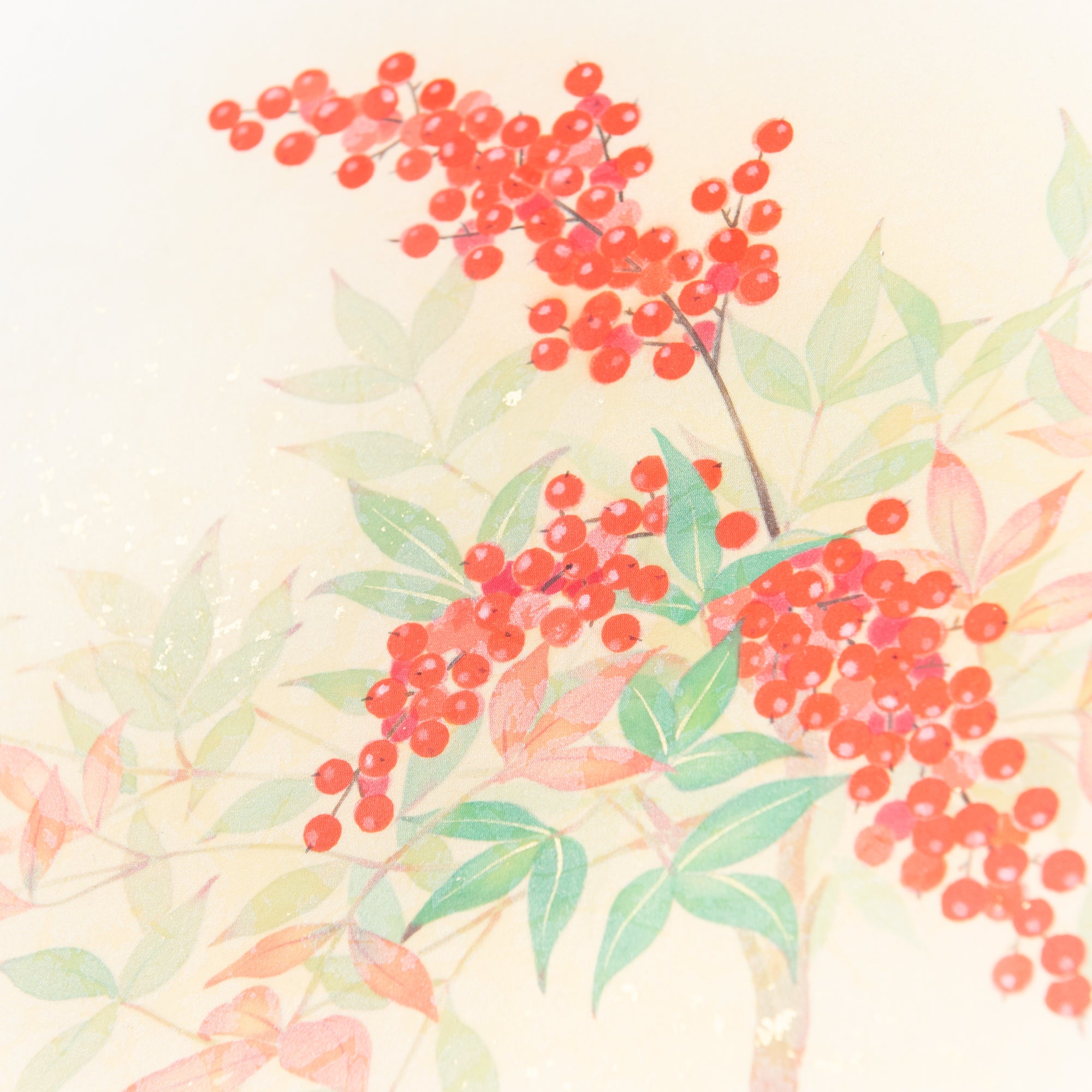 Nanten Fukuju Kakejiku Hanging Scroll