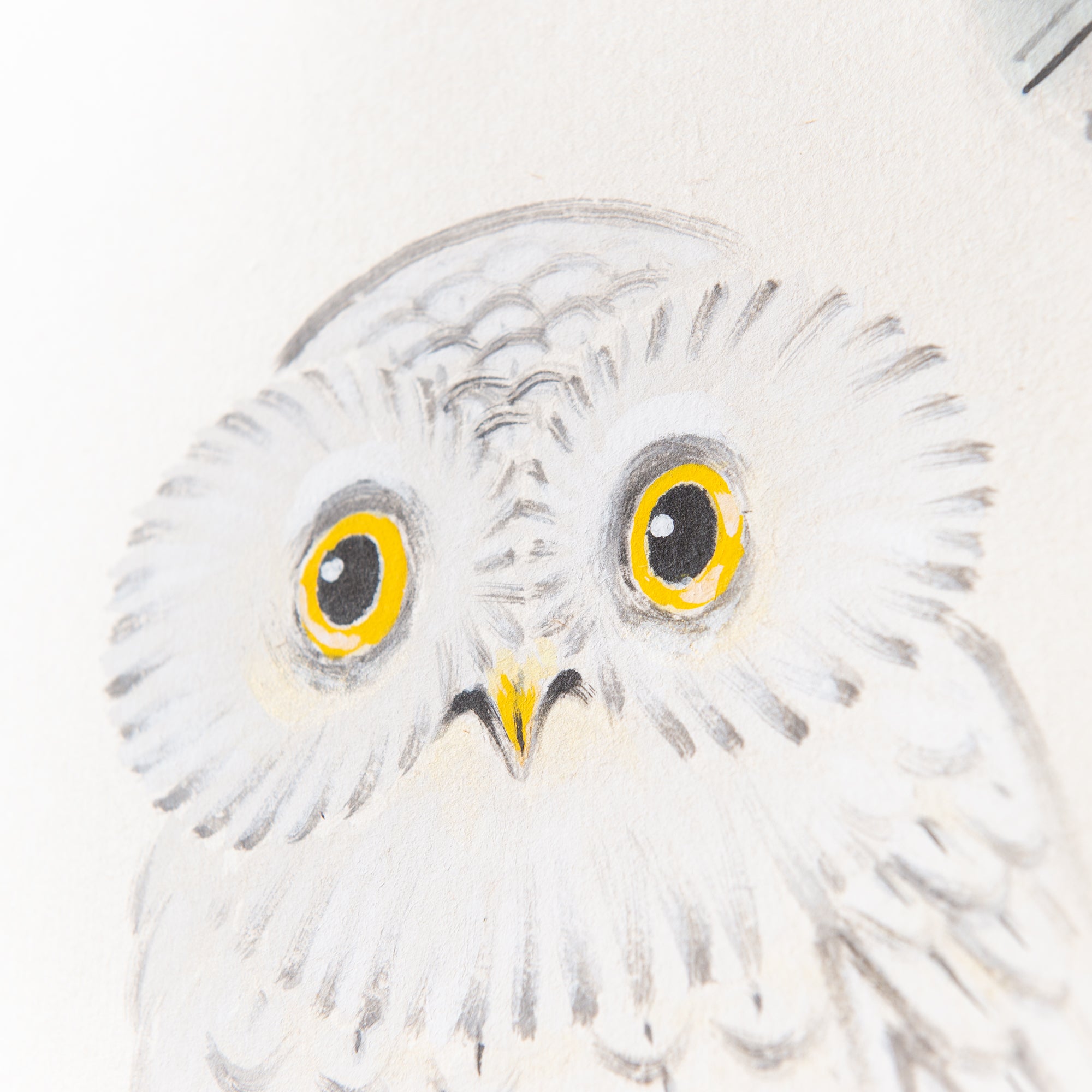 The Owl Kakejiku Hanging Scroll