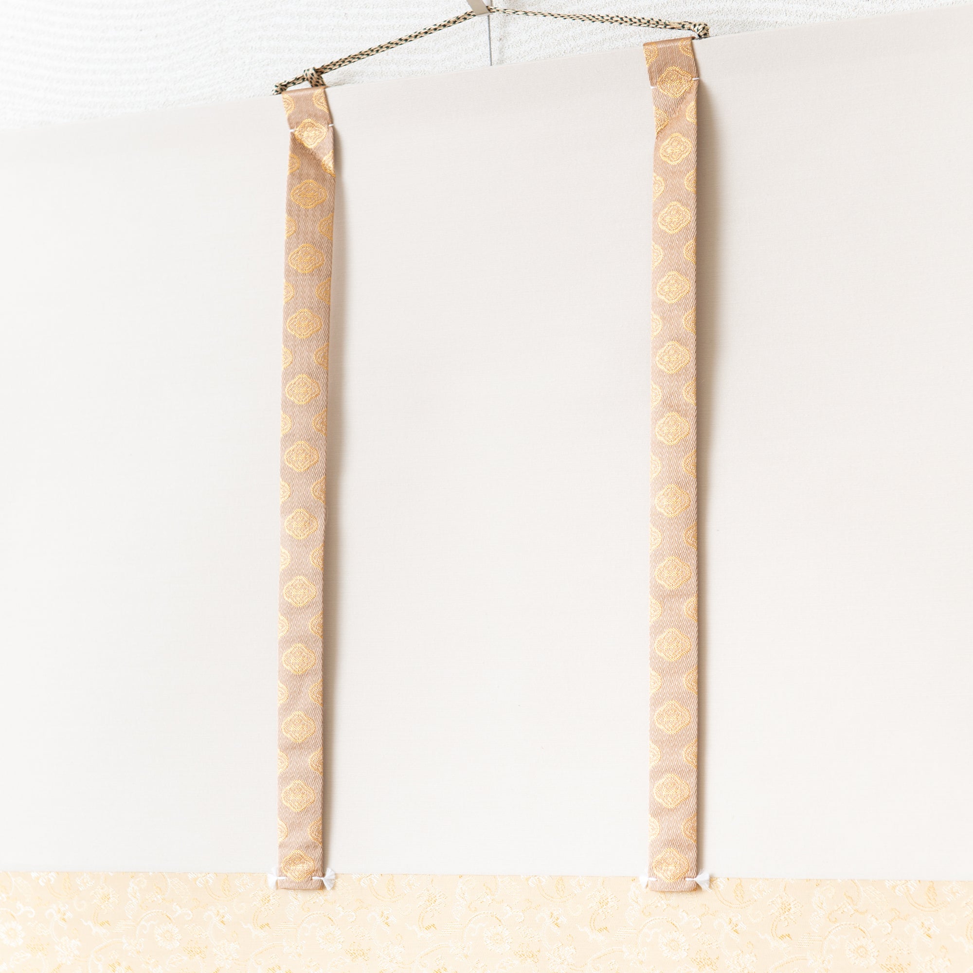 Golden Mt. Fuji Kakejiku Hanging Scroll