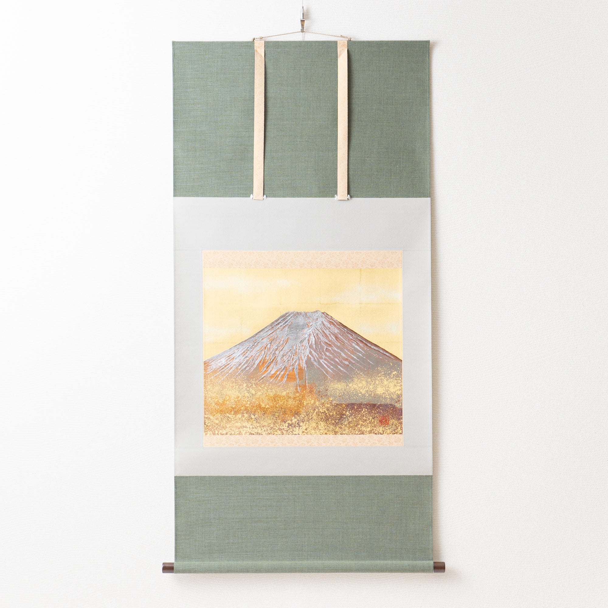 Auspicious Mount Fuji Kakejiku Hanging Scroll