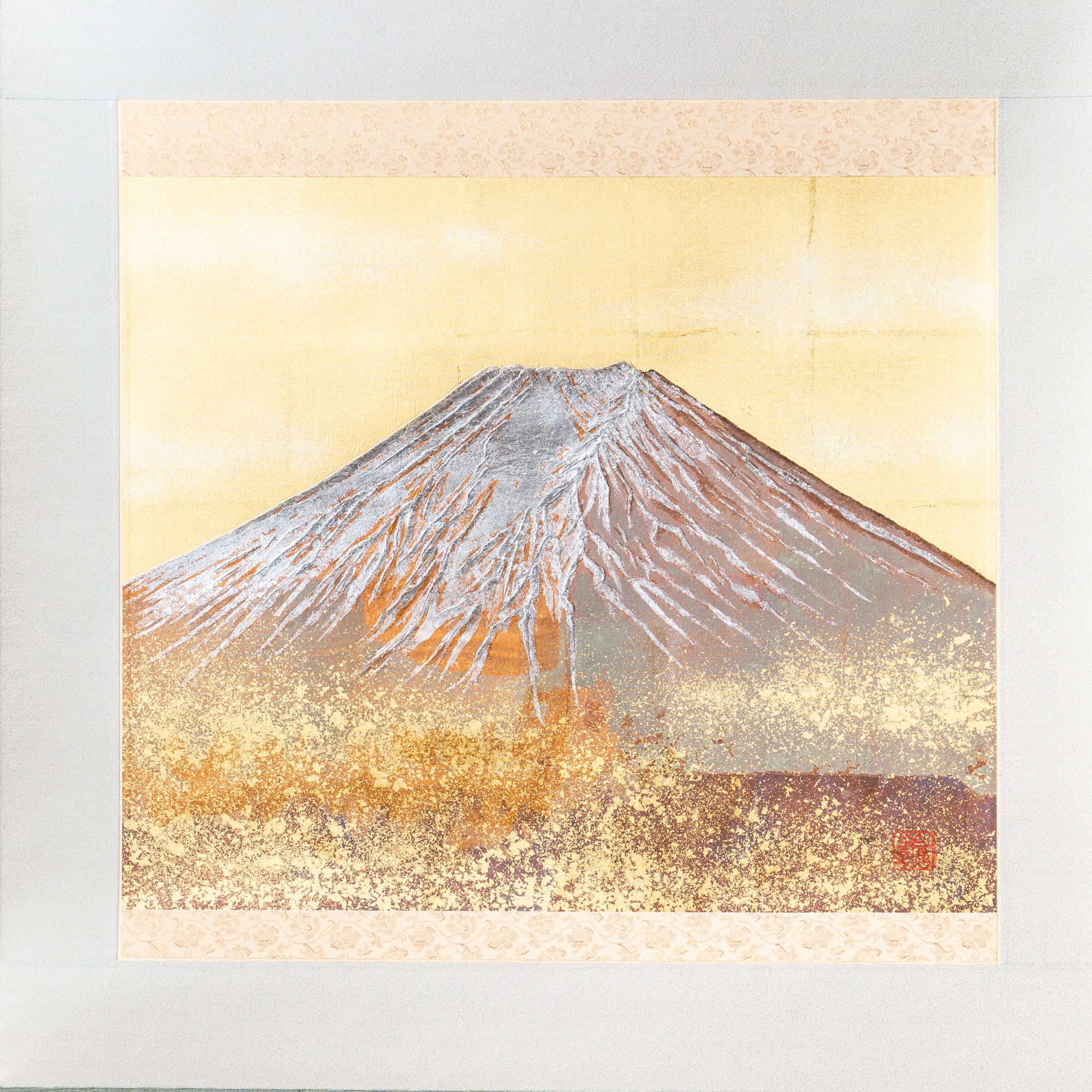 Auspicious Mount Fuji Kakejiku Hanging Scroll