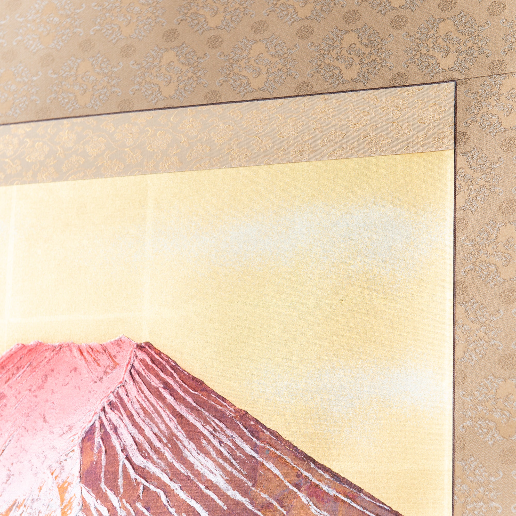 Aka-Fuji Kakejiku Hanging Scroll