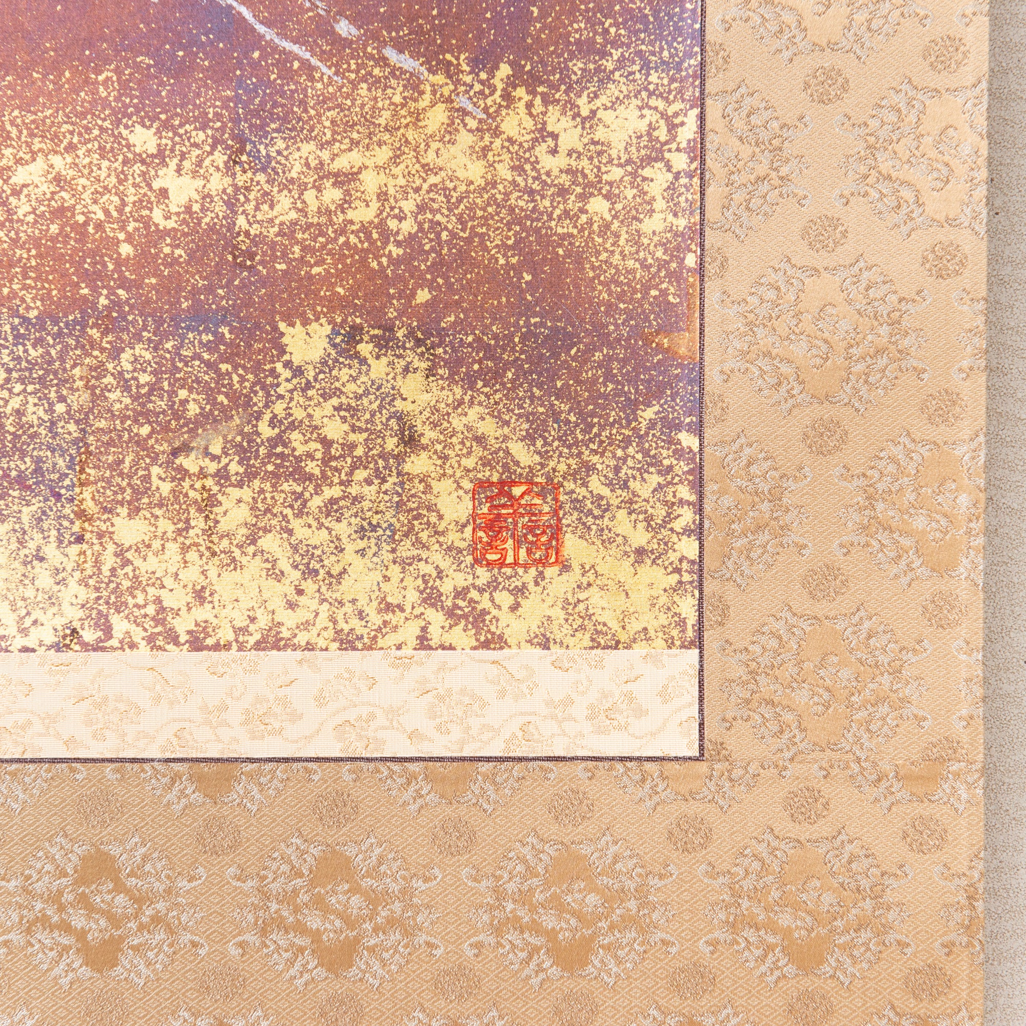 Aka-Fuji Kakejiku Hanging Scroll