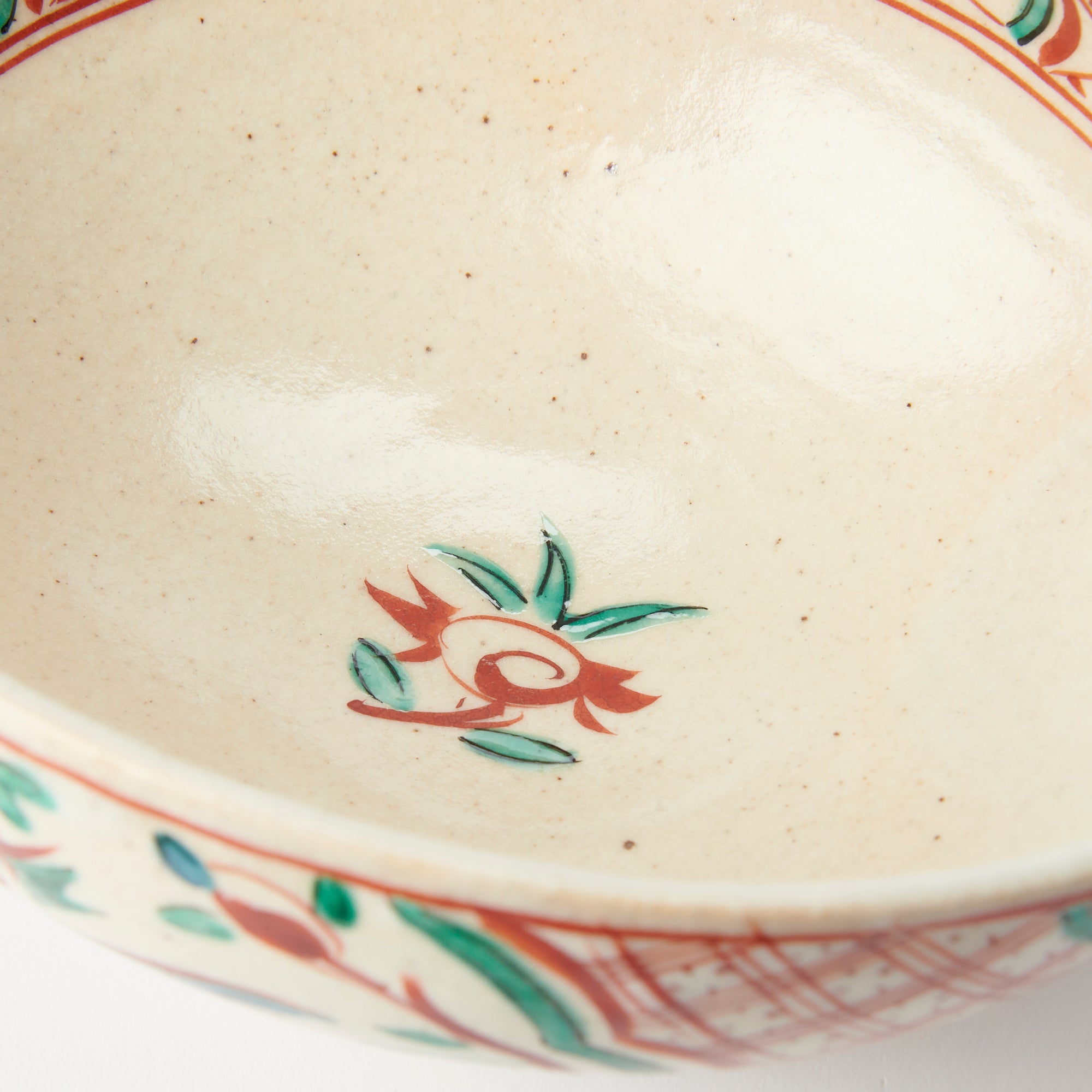 Auspicious Akae Oval Medium Bowl