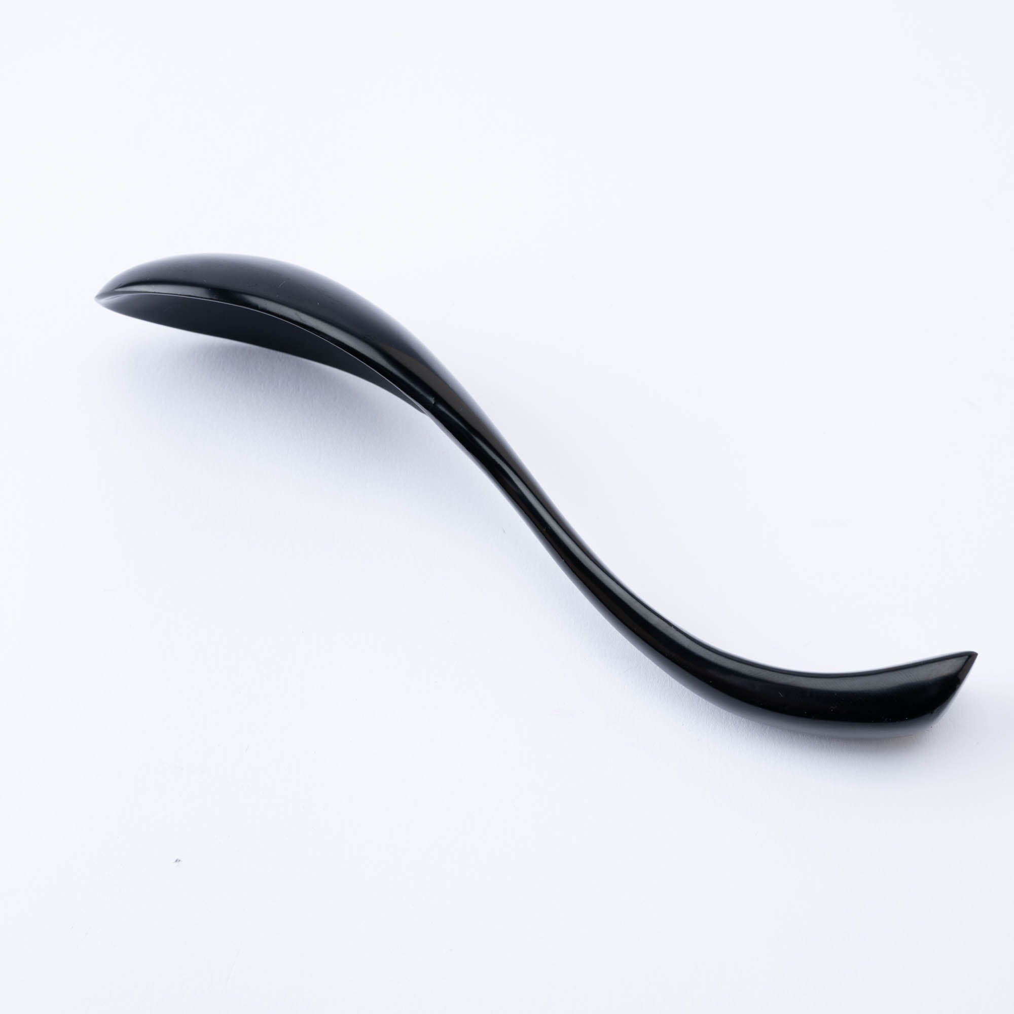 Curved Lacquered Ramen Spoon