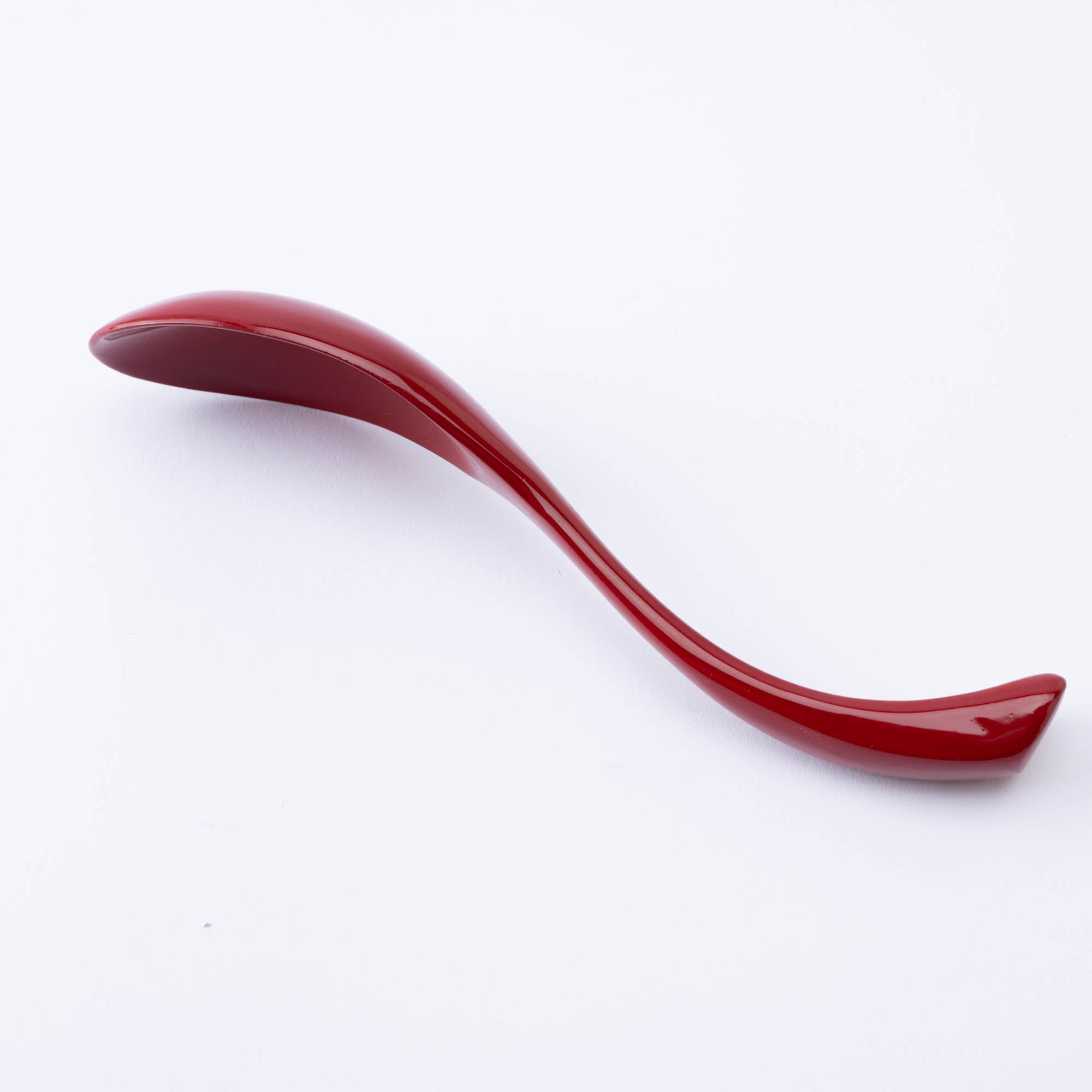 Curved Lacquered Ramen Spoon