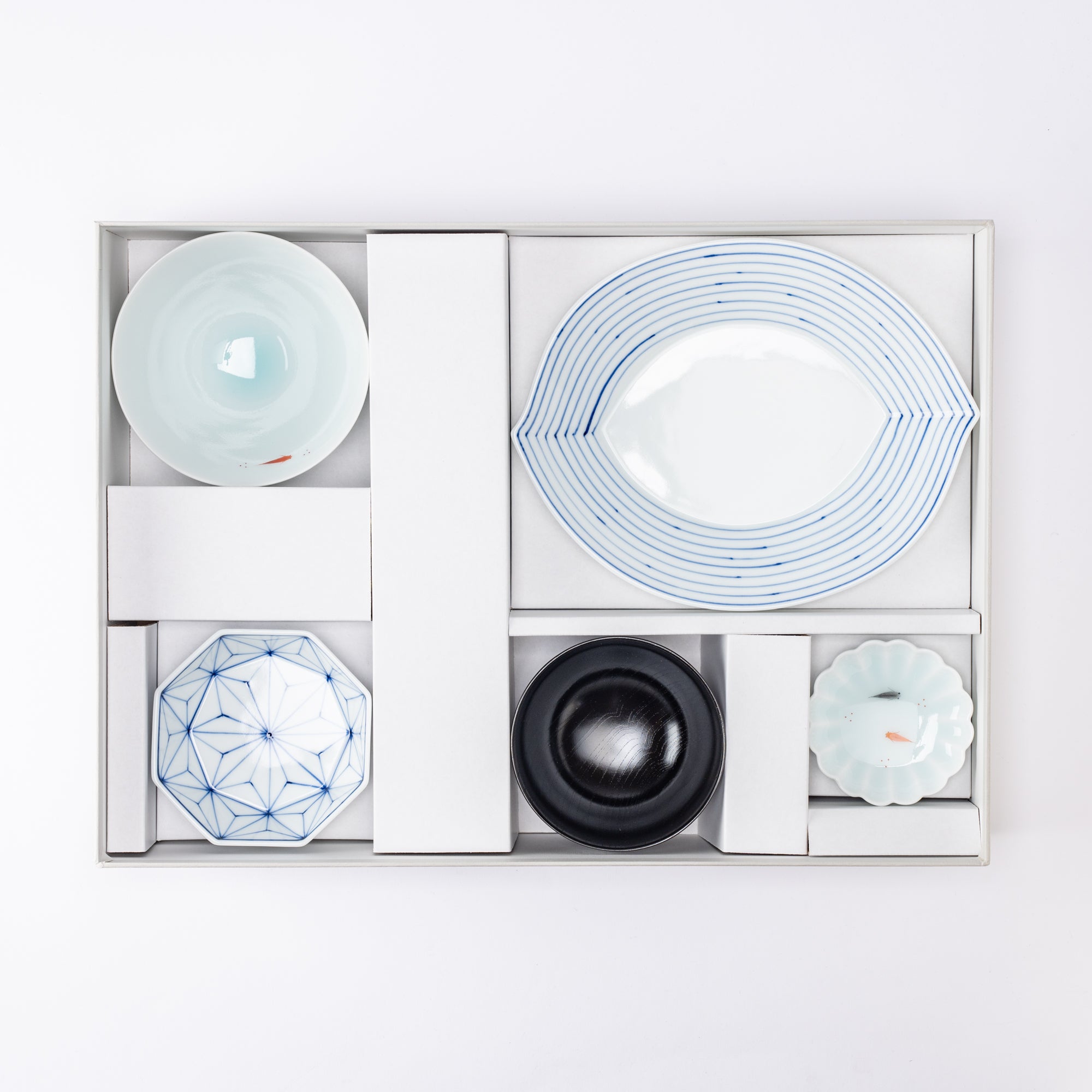 Musubi Mono Blue Breeze Dinnerware Set - MUSUBI KILN - Quality Japanese Tableware and Gift