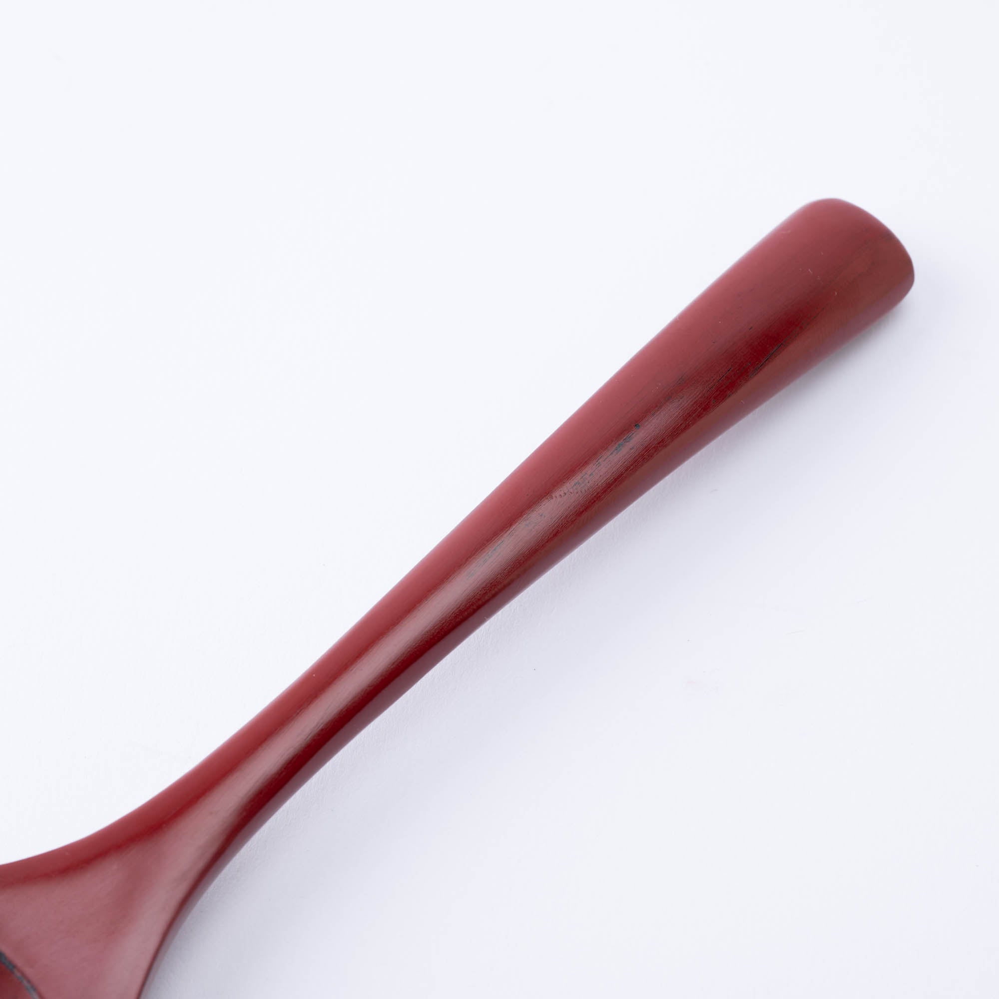 Round Lacquered Ramen Spoon