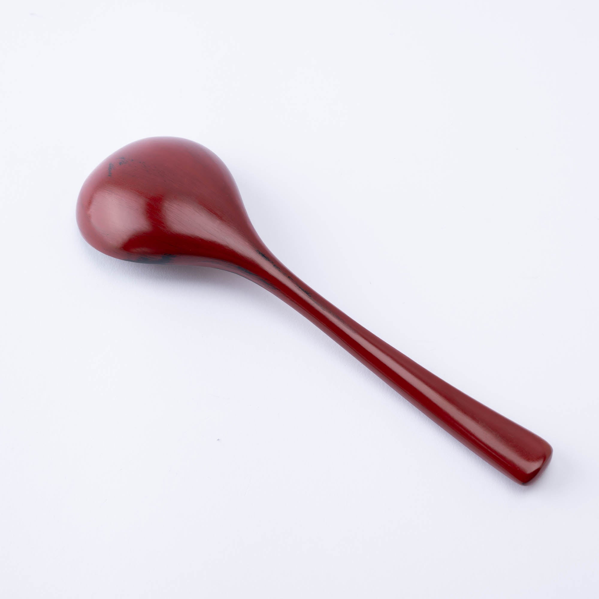 Round Lacquered Ramen Spoon